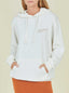 Regular Organic-Cotton Hoodie with Front and Back Print - Lightning Bolt