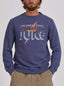 Lightning Bolt | Regular Fleece Sweatshirt with Front Print