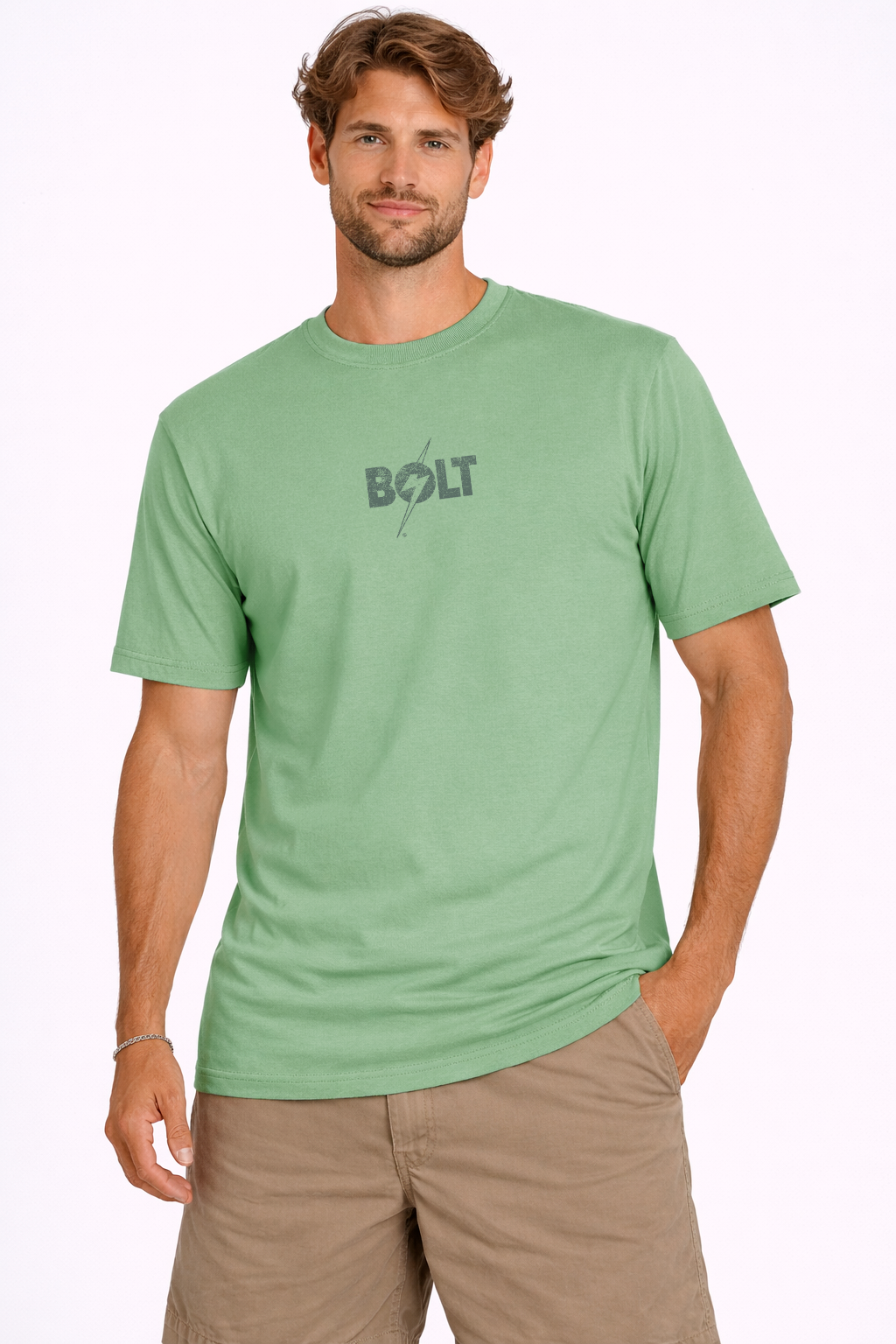 LOGO TEE - BASIC REGULAR T-SHIRT- 99amatst027