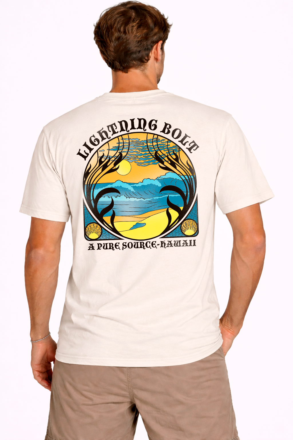 PURE SOURCE HAWAII POCKET REGULAR TEE