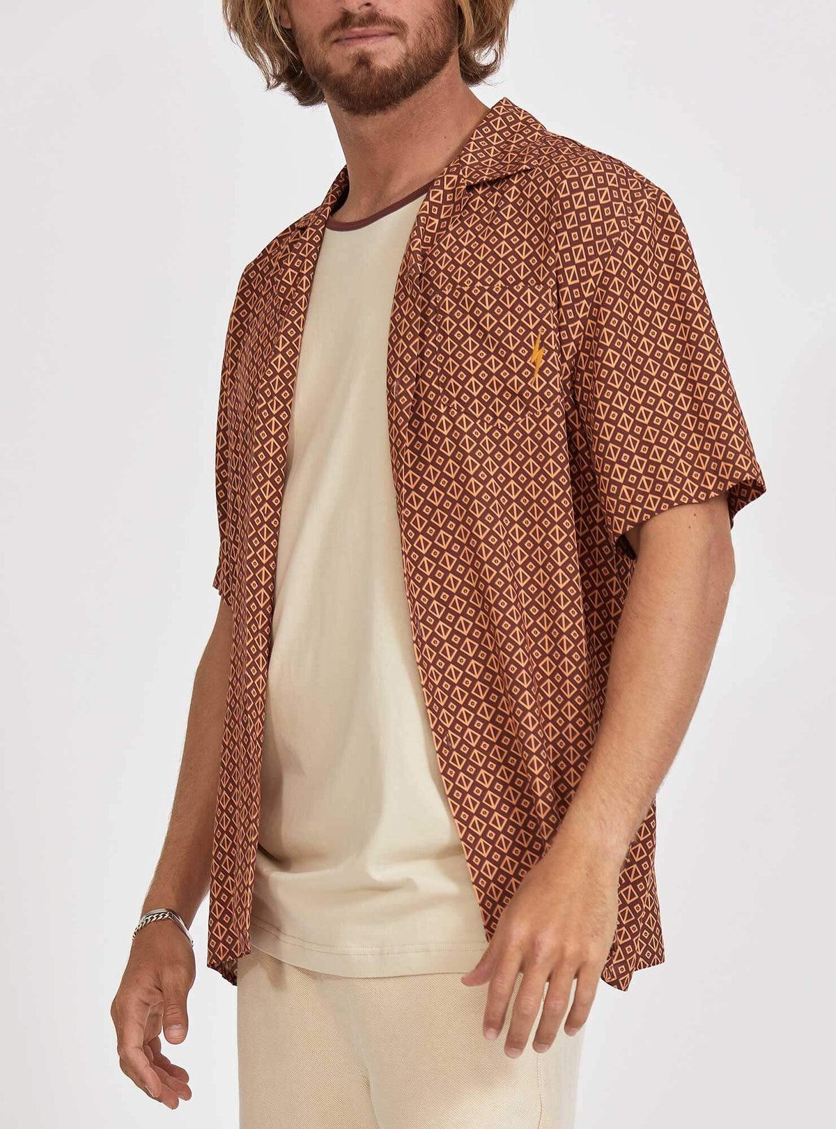 Lightning Bolt - ALLOVER PRINTED HAWAIIAN SHIRT - 24SMASHI006R19000S