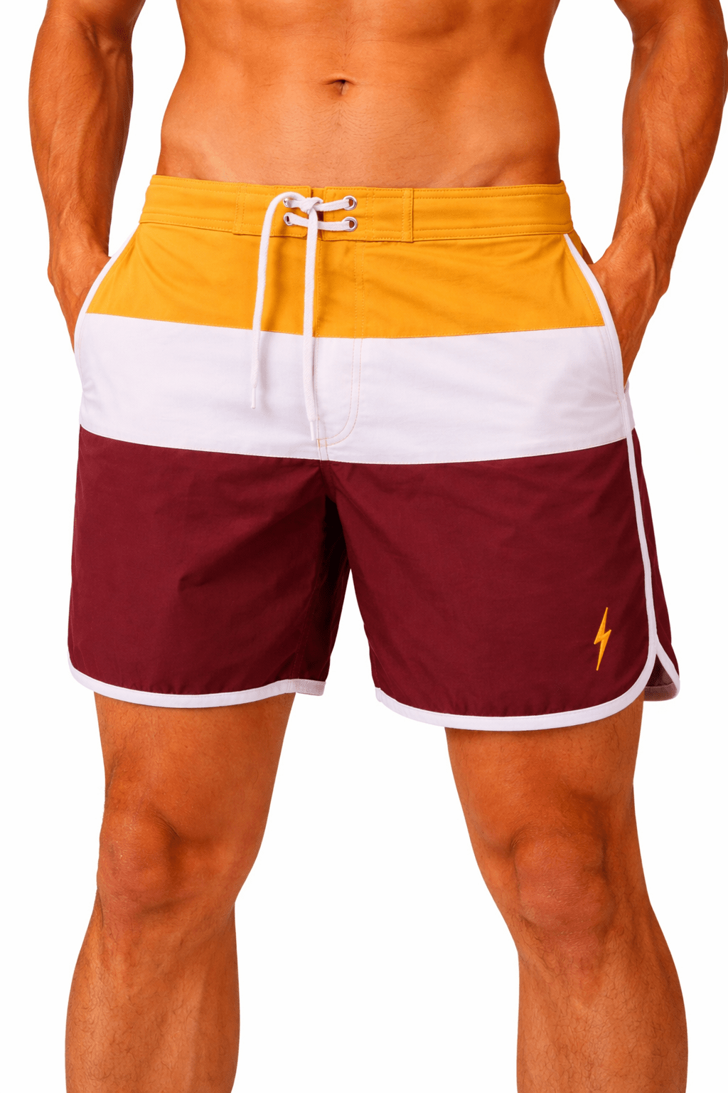 Lightning Bolt - BOARDSHORTS WITH COLOR BLOCK - 22SMABSH003R170028