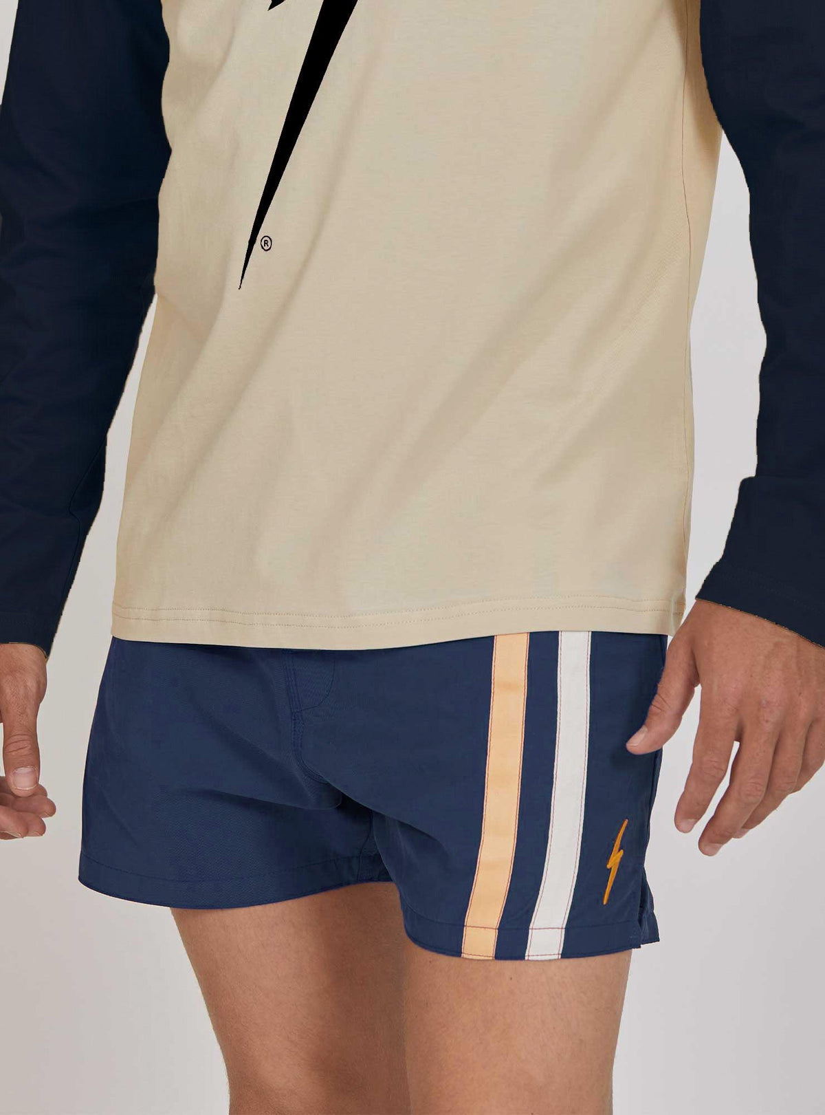 Lightning Bolt - COMPETITOR-BOARDSHORTS WITH COLOR BLOCK - - 99AMABSH002B020028