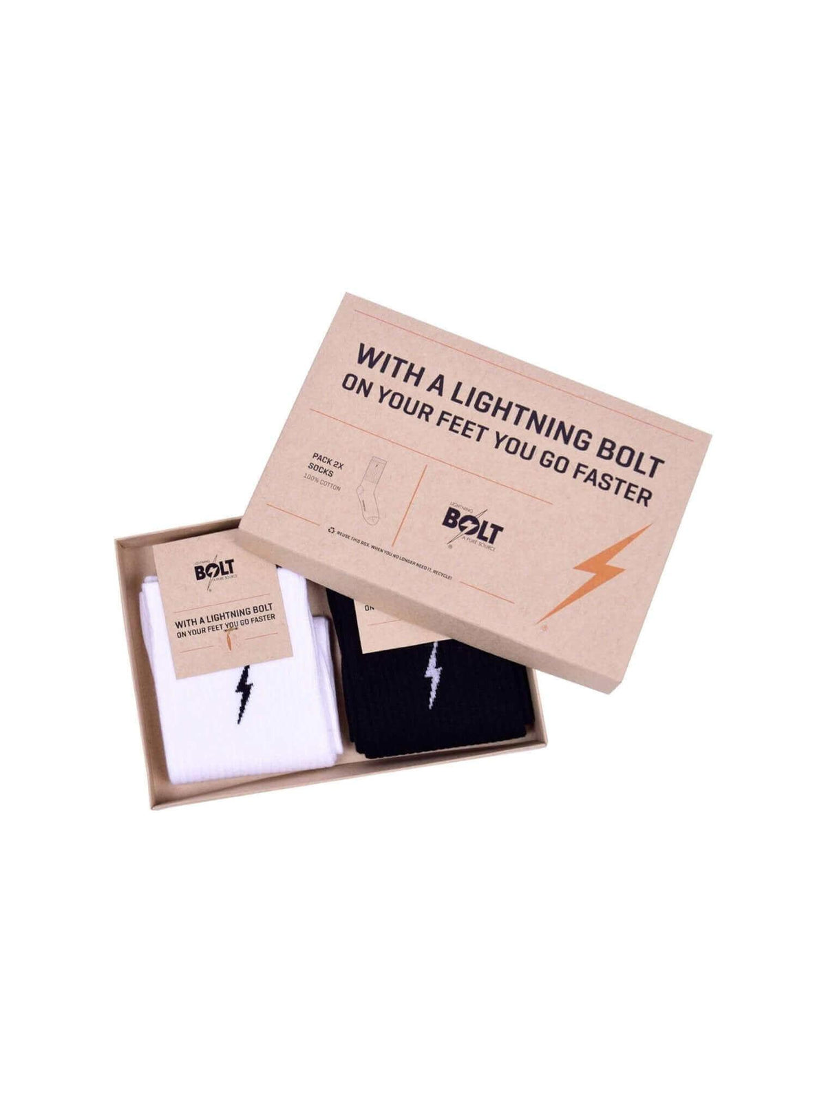 Lightning Bolt - BOLT COTTON SOCKS - 99AUNOUT001K013840