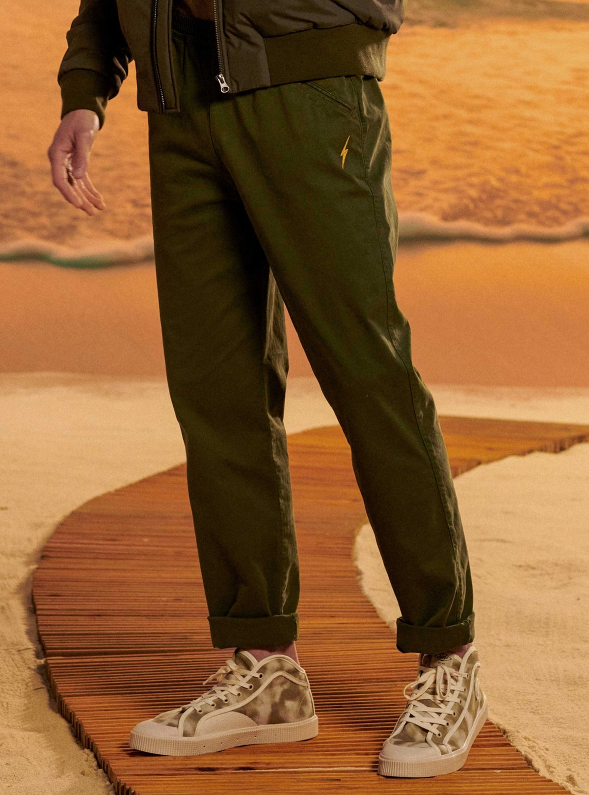 Lightning Bolt - CASUAL CHINO TROUSERS - 99AMATRO101G05000S