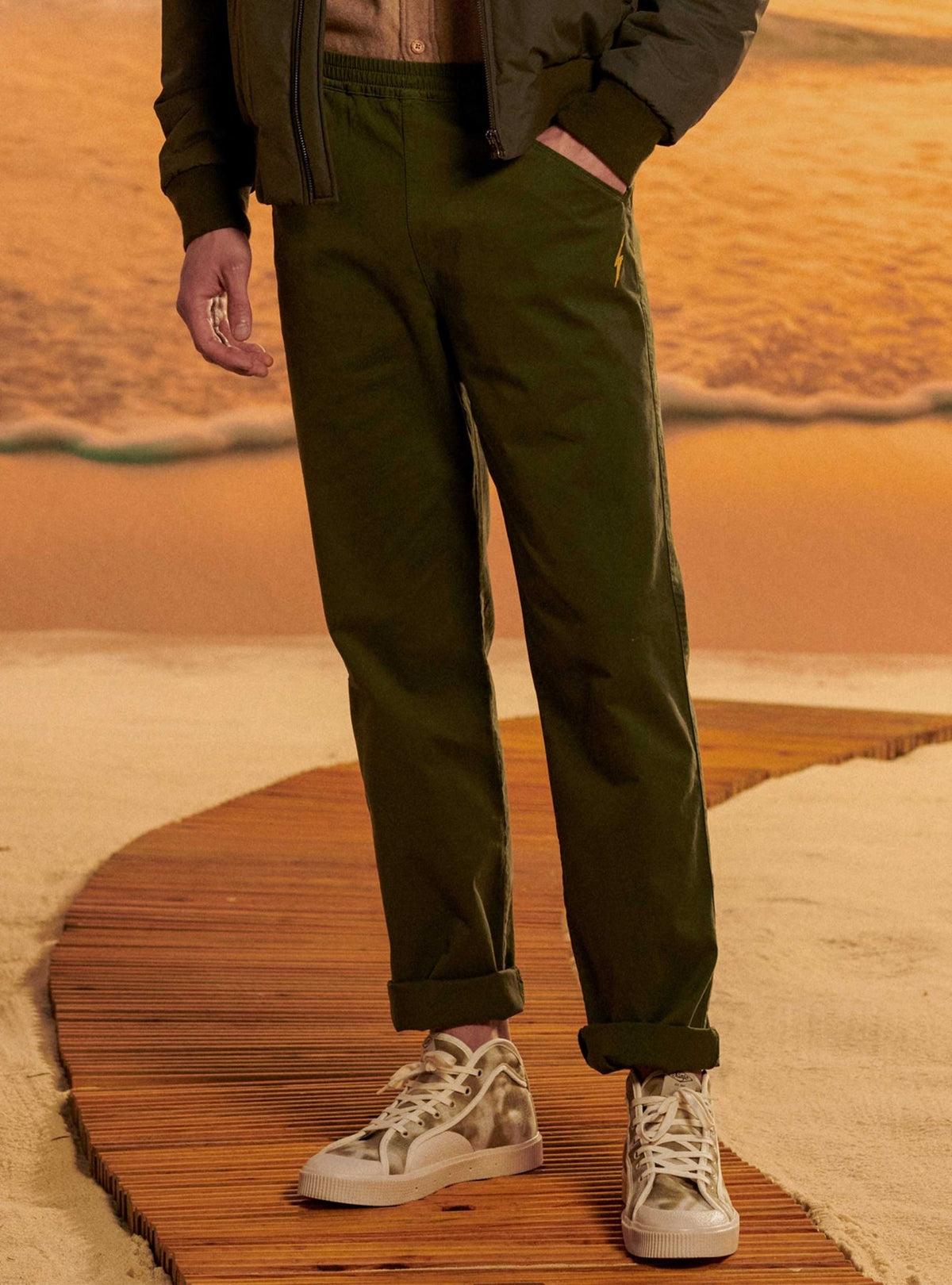 Lightning Bolt - CASUAL CHINO TROUSERS - 99AMATRO101G05000S