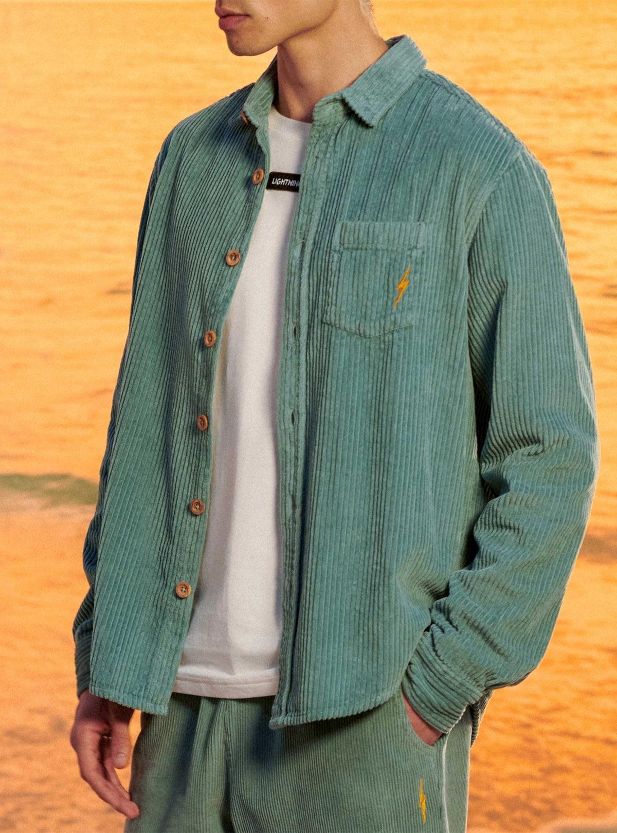Lightning Bolt - CORDUROY SHIRT - 99WMASHI001W10000S