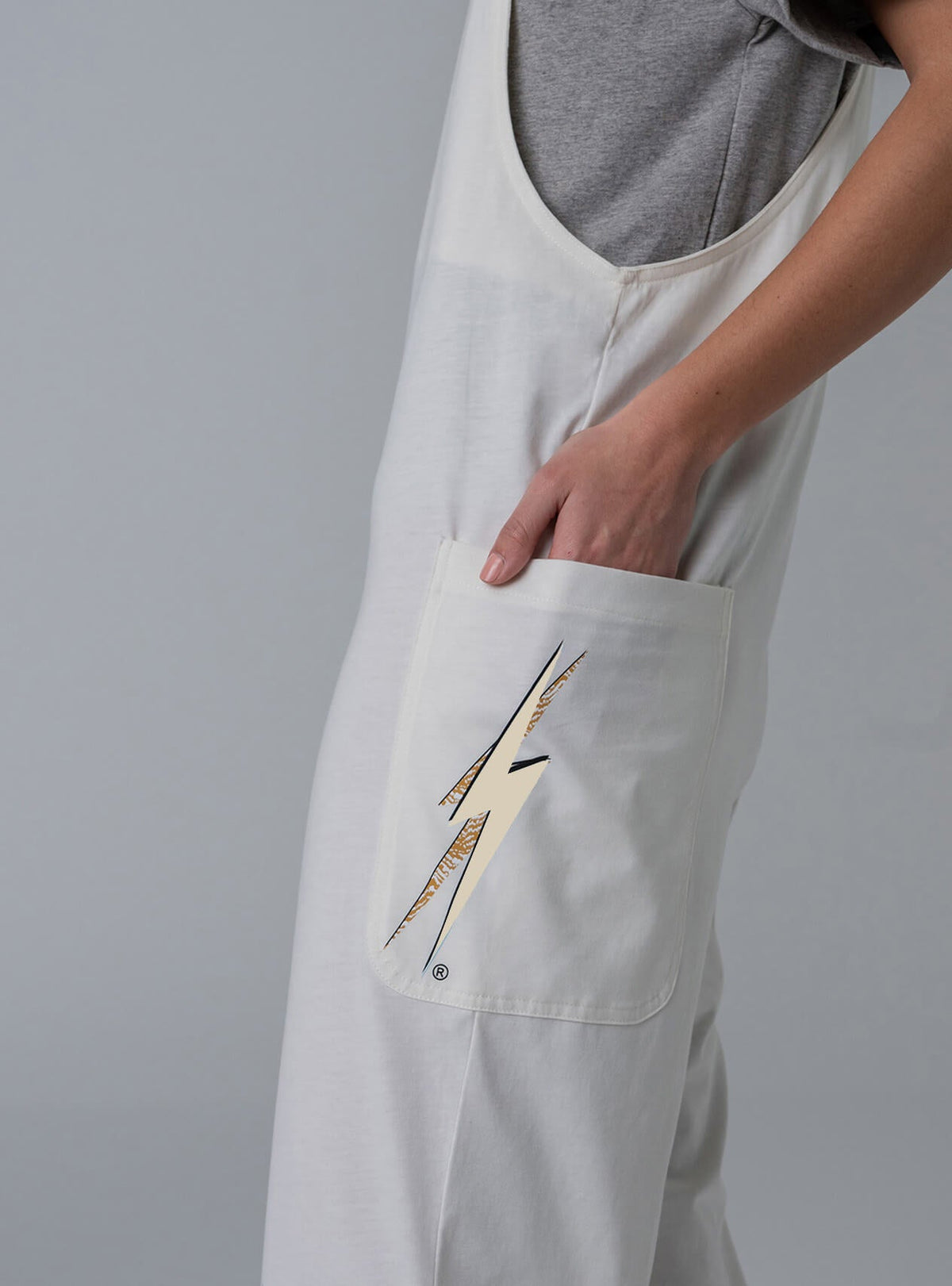 Lightning Bolt - COTTON JUMPSUIT - 21SWOOVE001W03000S