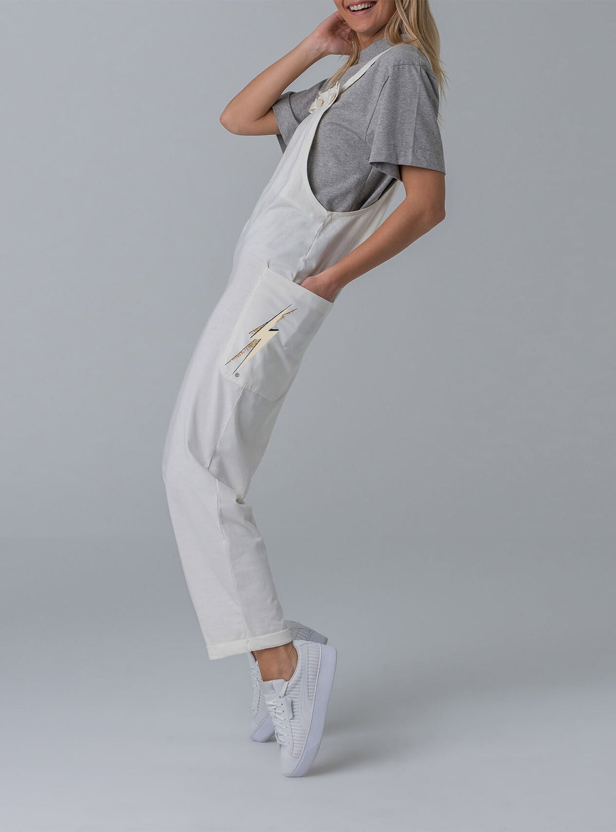 Lightning Bolt - COTTON JUMPSUIT - 21SWOOVE001W03000S