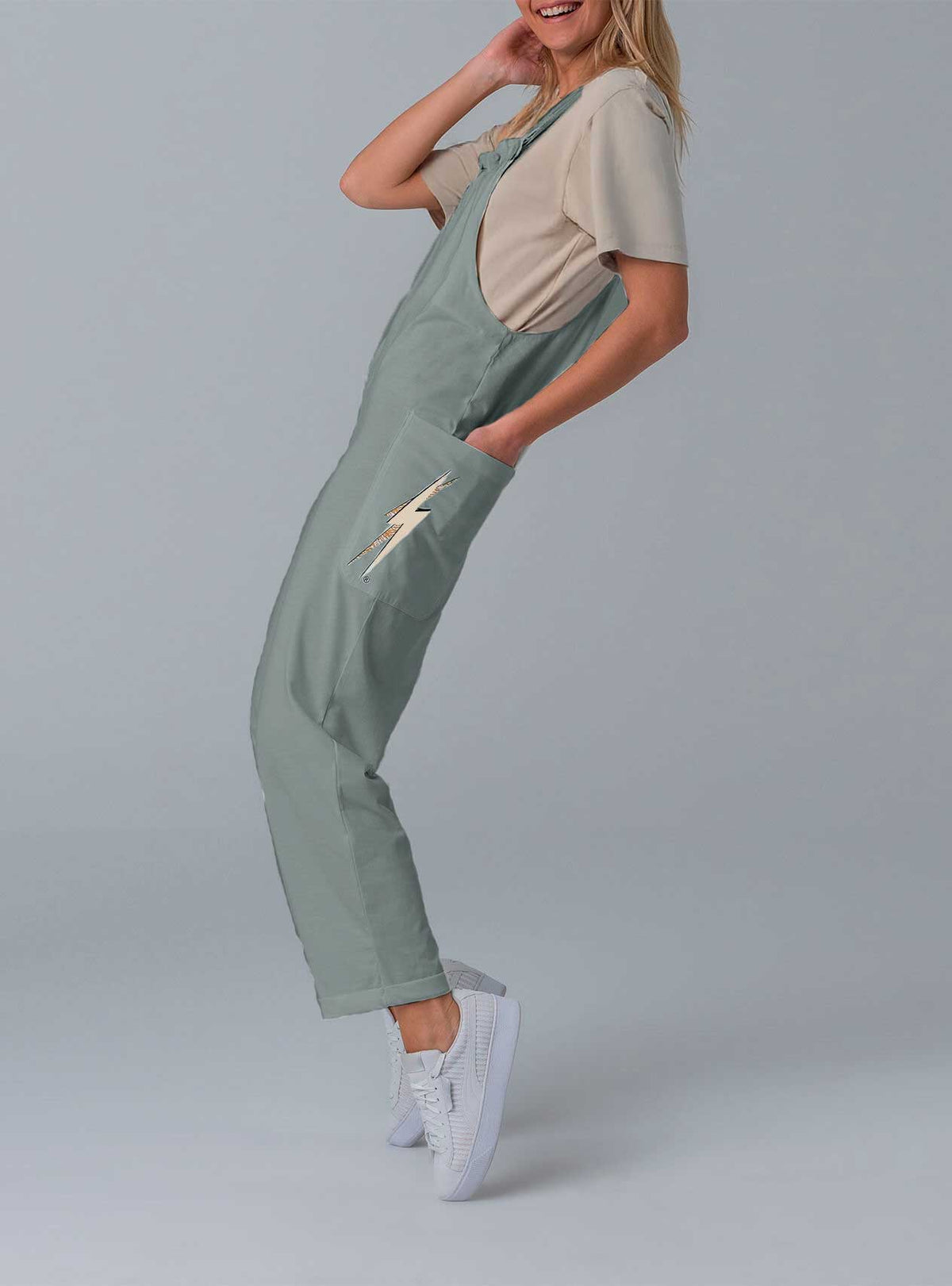 Lightning Bolt - COTTON JUMPSUIT - 99AWOOVE001G15000S