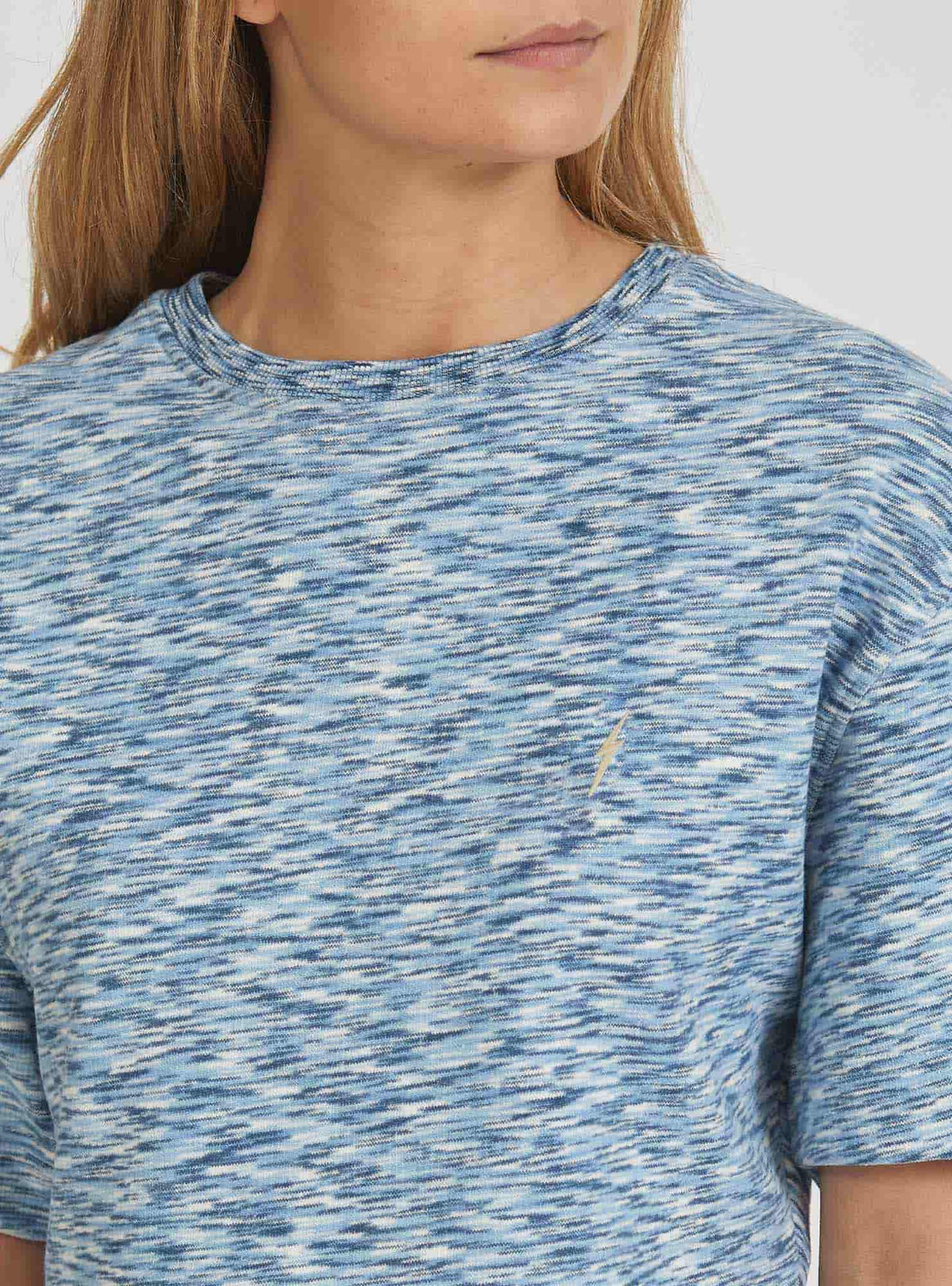 Lightning Bolt - CROPPED T - SHIRT WITH DROPPED SHOULDERS - 24SWOTOP002B31000S