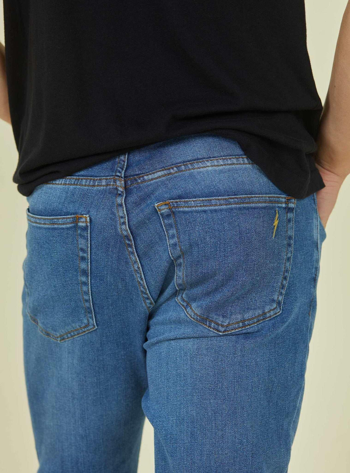 Lightning Bolt - Denim Trousers - 22AMATRO001A030038