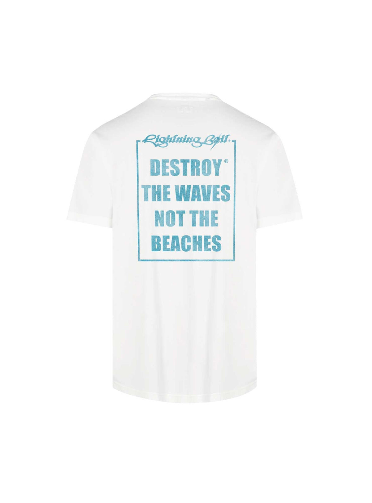 Lightning Bolt - DESTROY THE WAVES NOT THE BEACHES TSHIRT - 99AMATST025W0300XS
