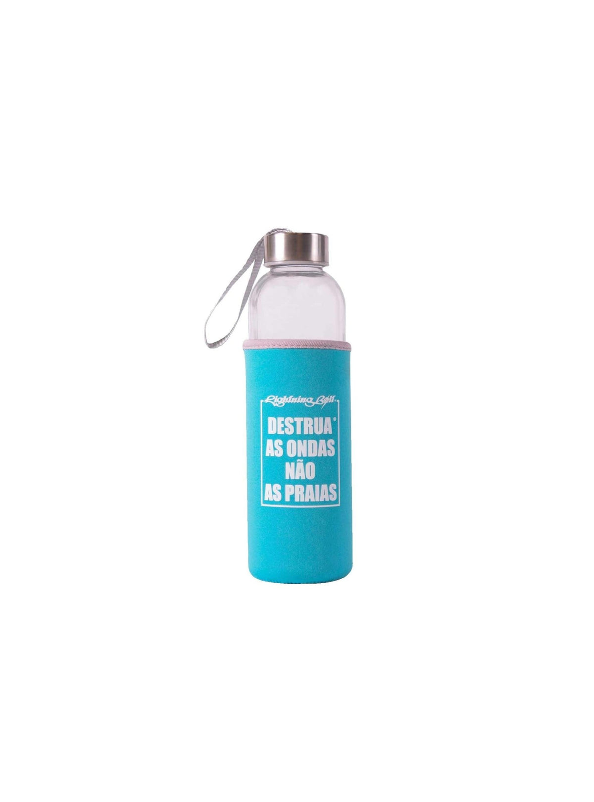Lightning Bolt - DESTROY THE WAVES NOT THE BEACHES WATER BOTTLE - 01PUNEE004AB31UNIQ