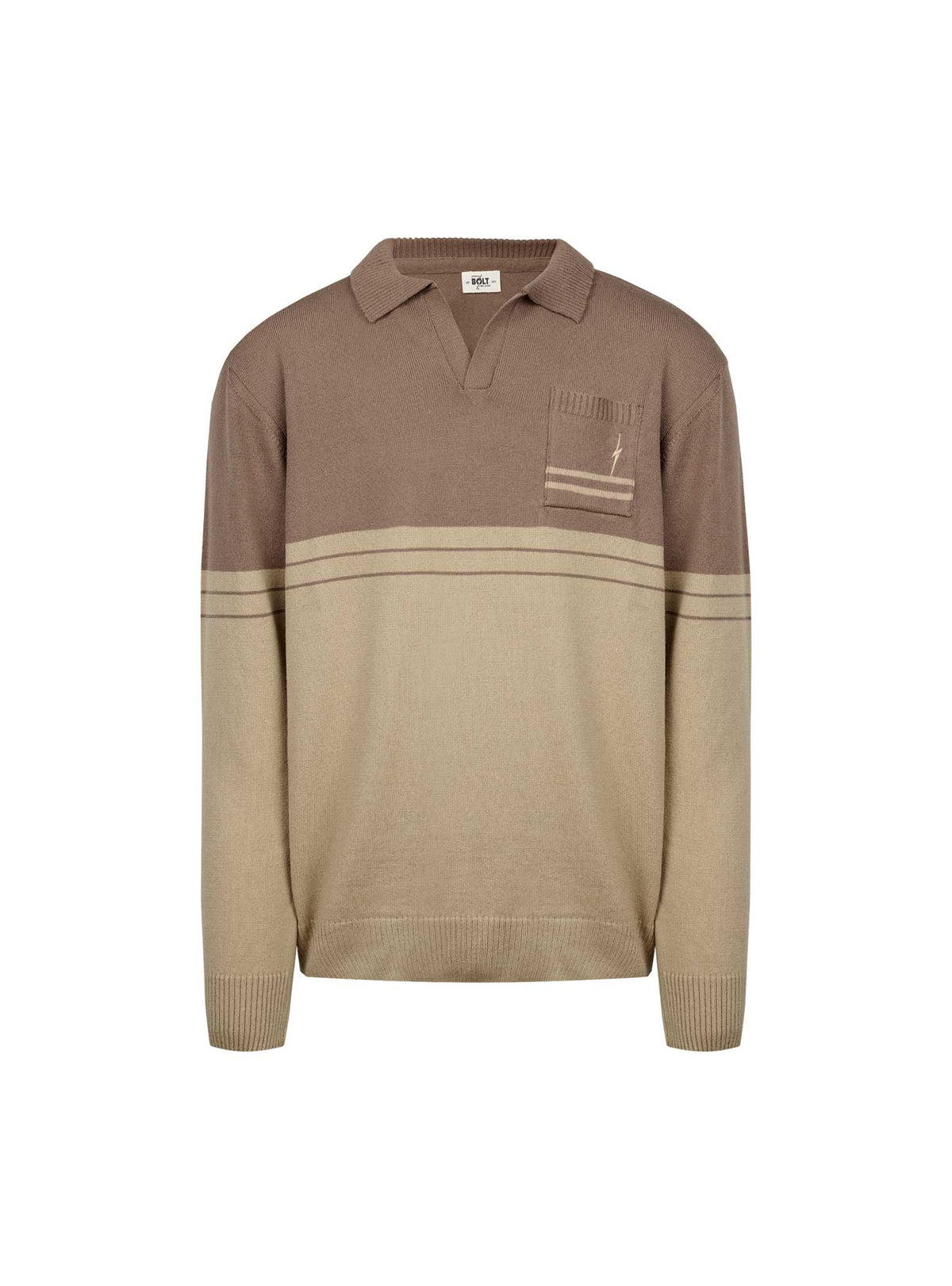 Lightning Bolt - DUO LONG SLEEVE POLO - 24WMAPOLK02N28000S