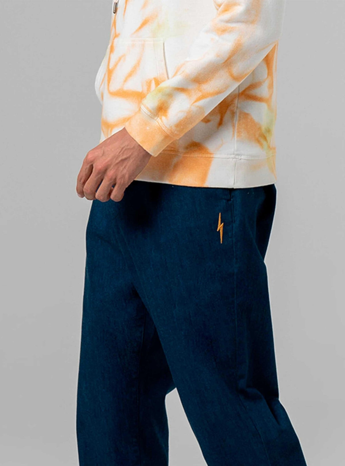 Lightning Bolt - ELASTICATED DENIM TROUSERS - 99AMATRO002A1200XS