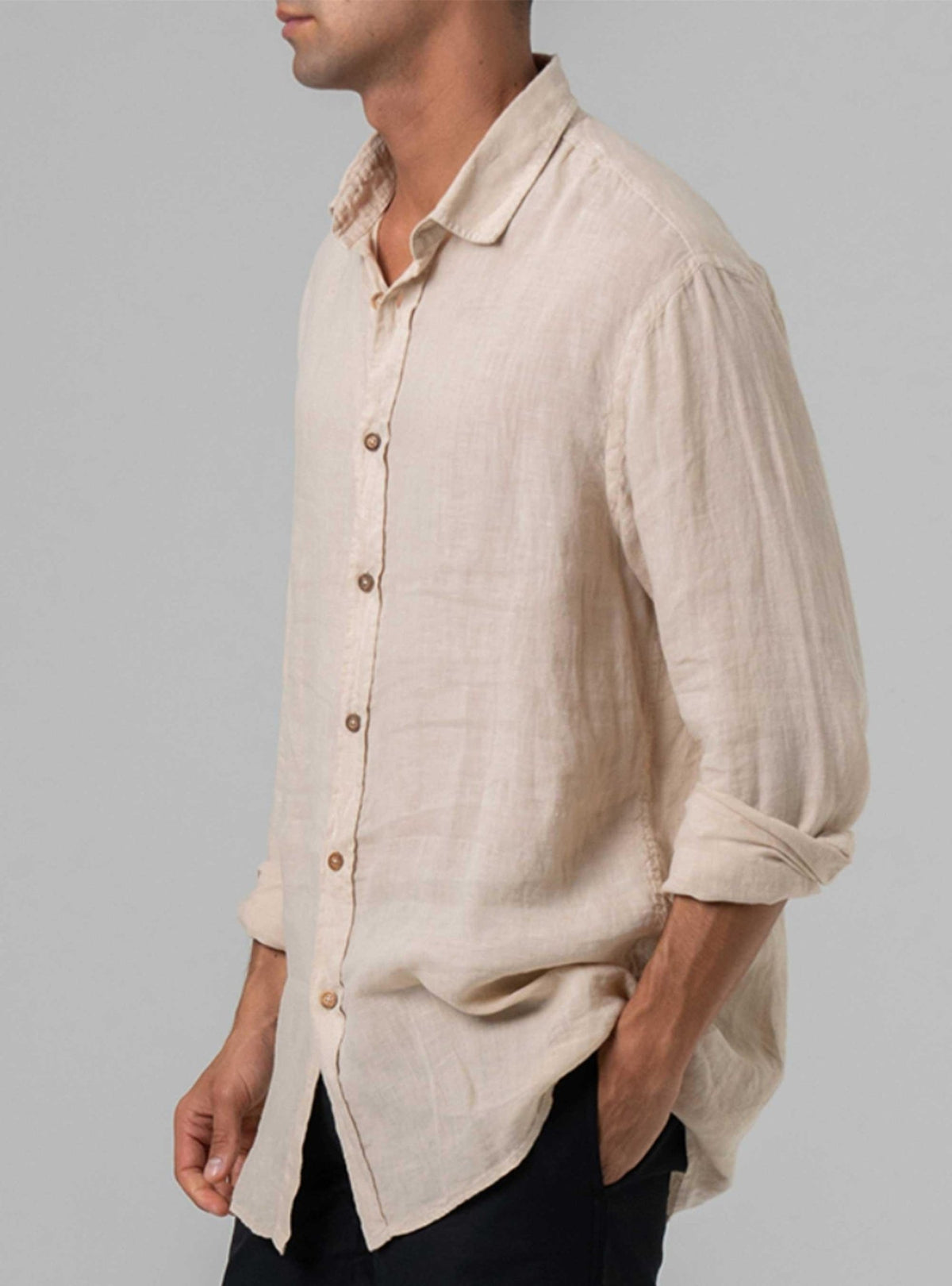 Lightning Bolt - ESSENTIAL LINEN SHIRT - 99AMASHI003W10000S