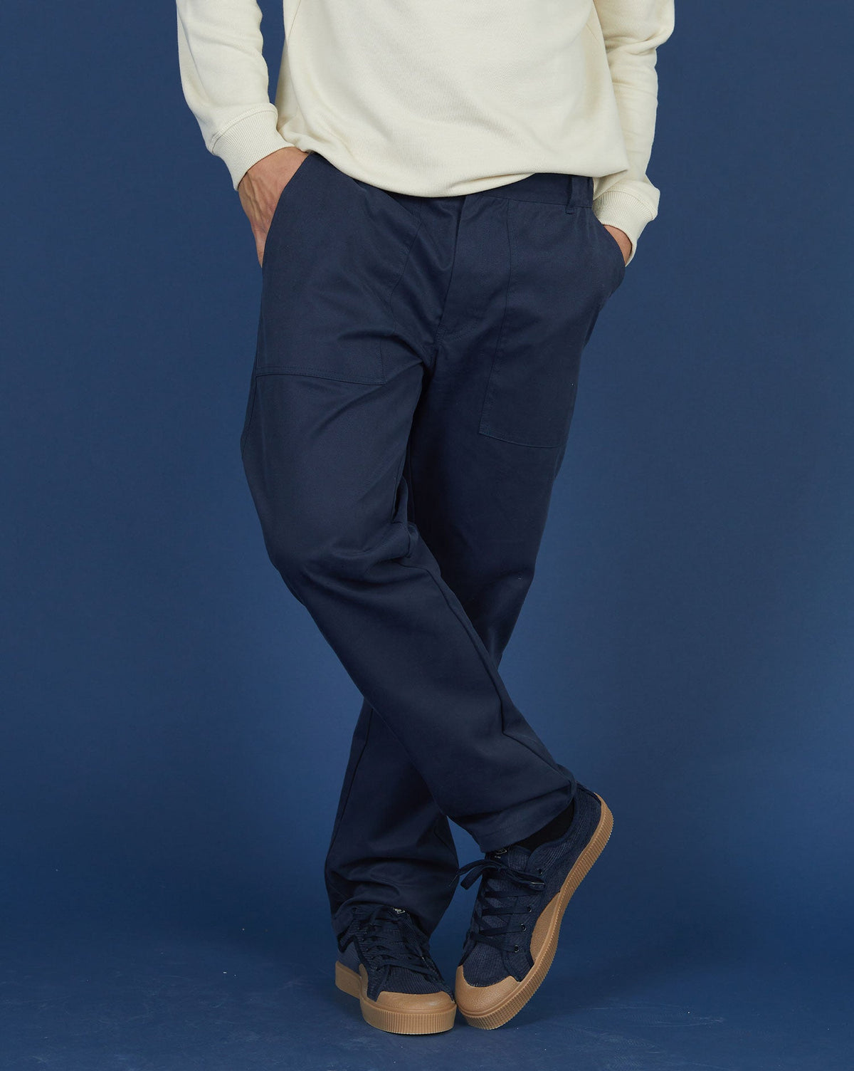 Lightning Bolt - EVERYDAY COTTON TROUSERS REGULAR FIT - 23WMATRO001B020042