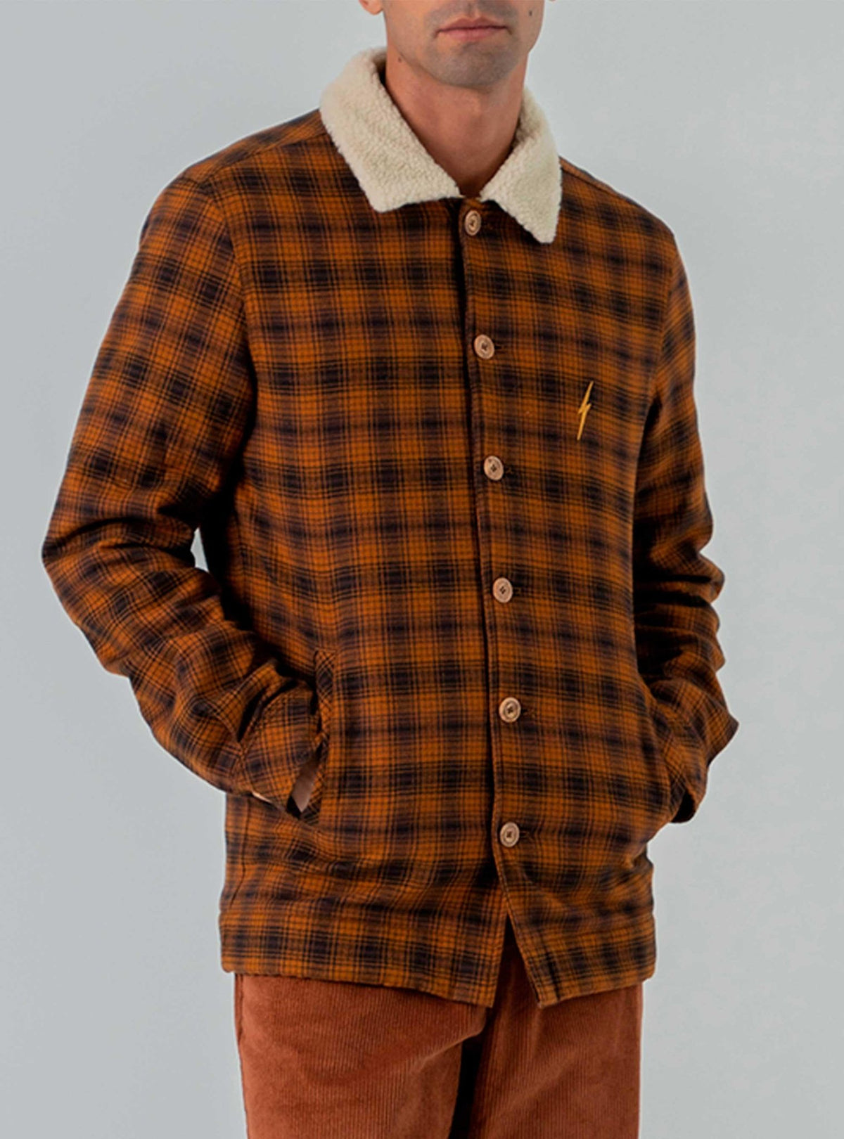 Lightning Bolt - FLANNEL JACKET - 99WMAJAC003UNI000S