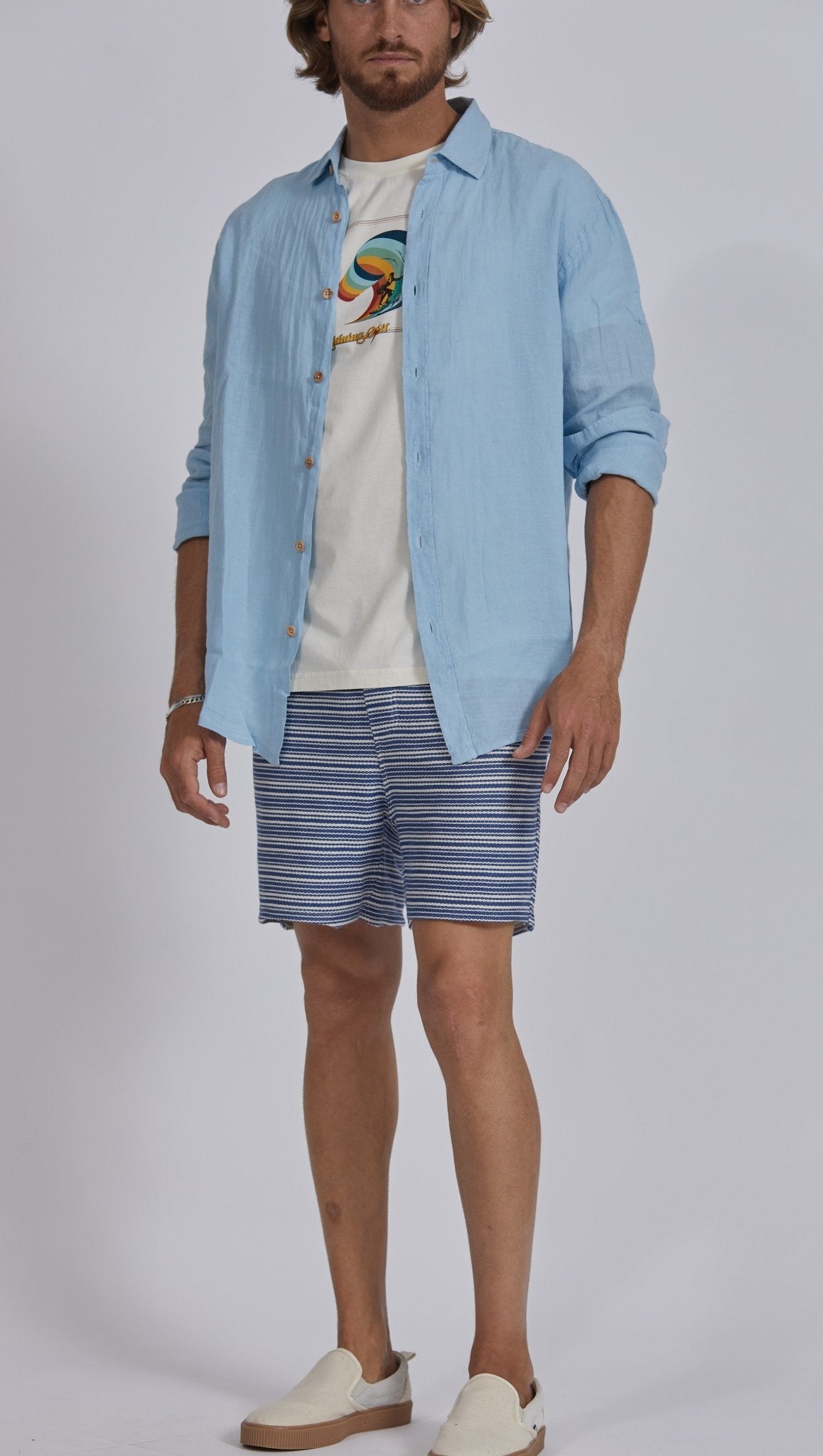 Lightning Bolt - FLEECE SHORTS - 24SMASSH002B01000S