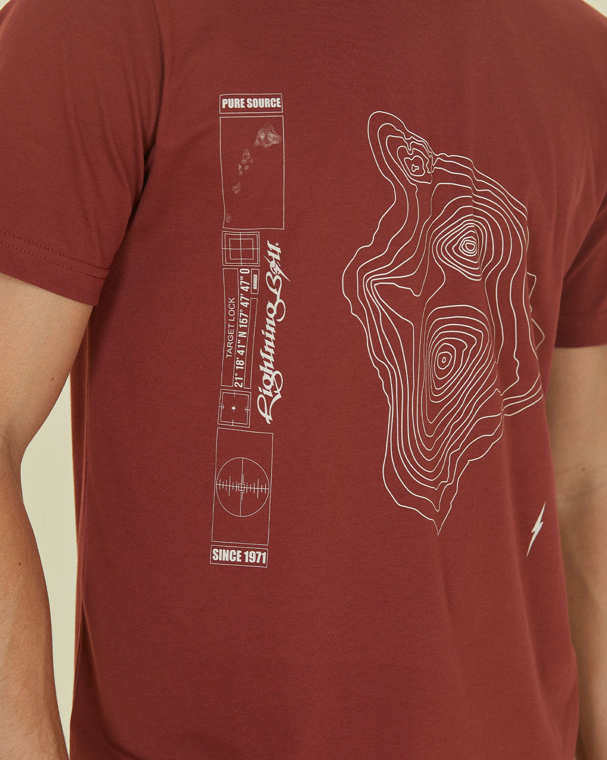 Lightning Bolt - HAWAIIAN ISLAND T - SHIRT - 23WMATST005R18000M