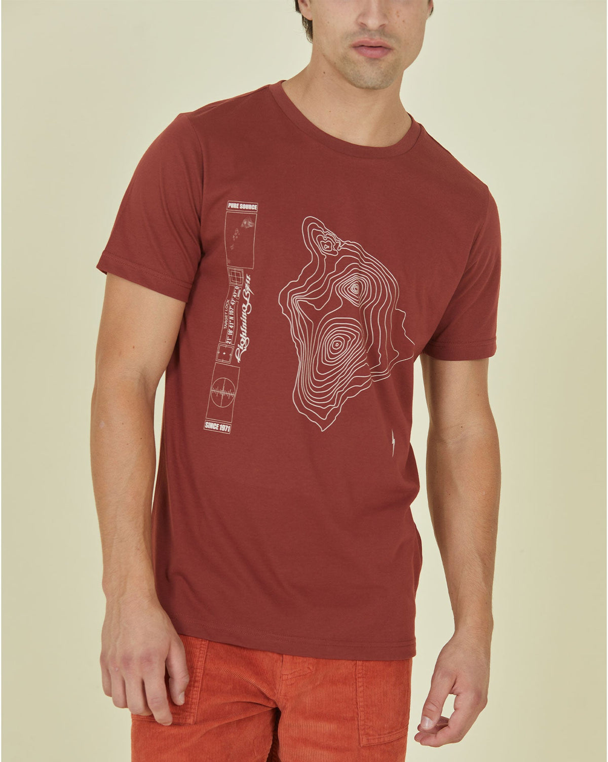 Lightning Bolt - HAWAIIAN ISLAND T - SHIRT - 23WMATST005R18000M