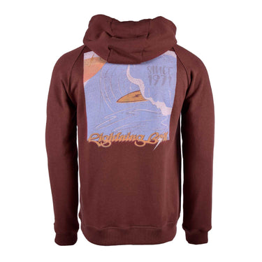 Lightning Bolt - HOODIE WITH COLORED BACK PRINT - 24SMASWH014R19000M