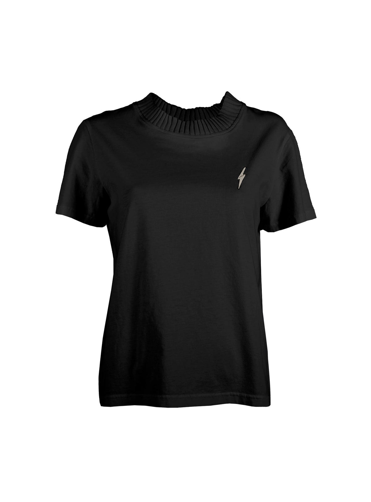 Lightning Bolt - KNITTED COLLAR T - SHIRT - 24SWOTST003K00000S