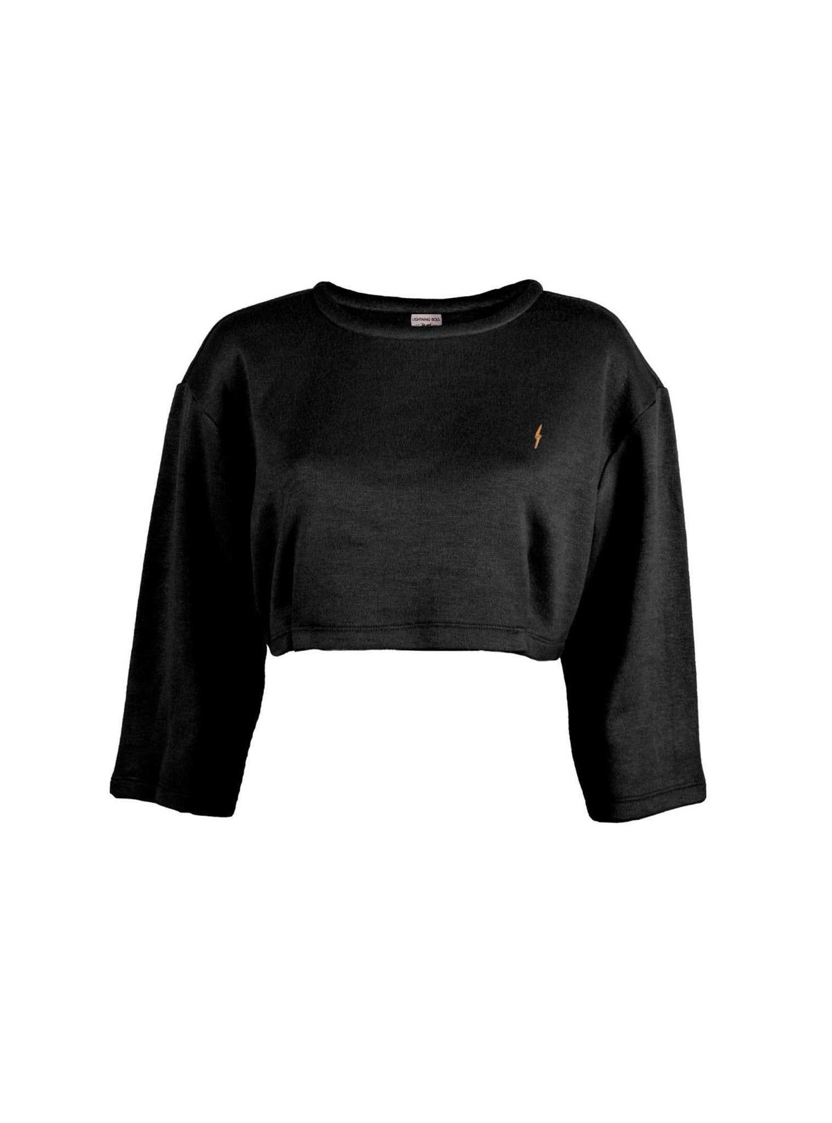 Lightning Bolt - KNITTED CROP TOP - 23WWOTOP002K01000S