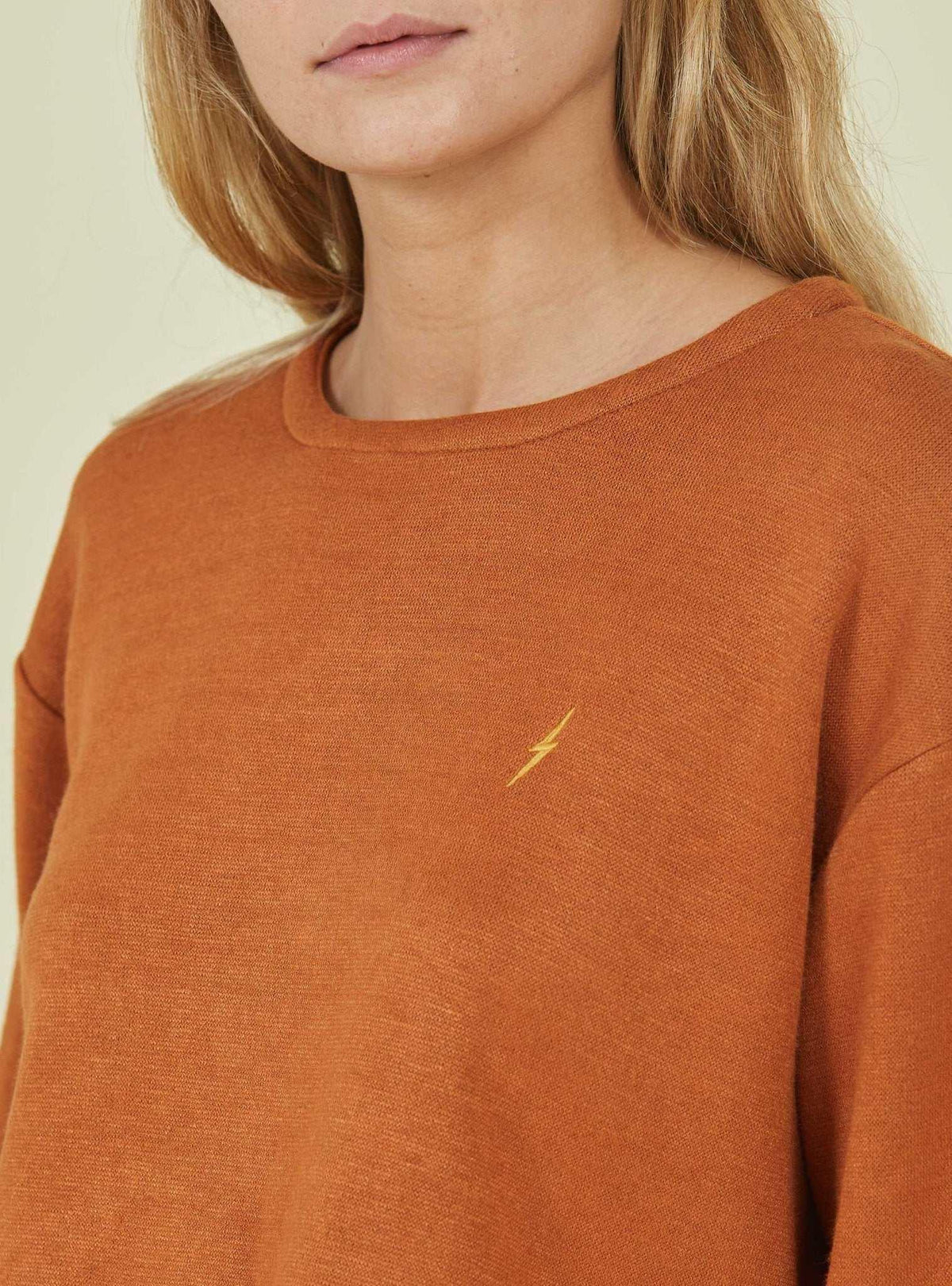 Lightning Bolt - KNITTED CROP TOP - 23WWOTOP002N27000S