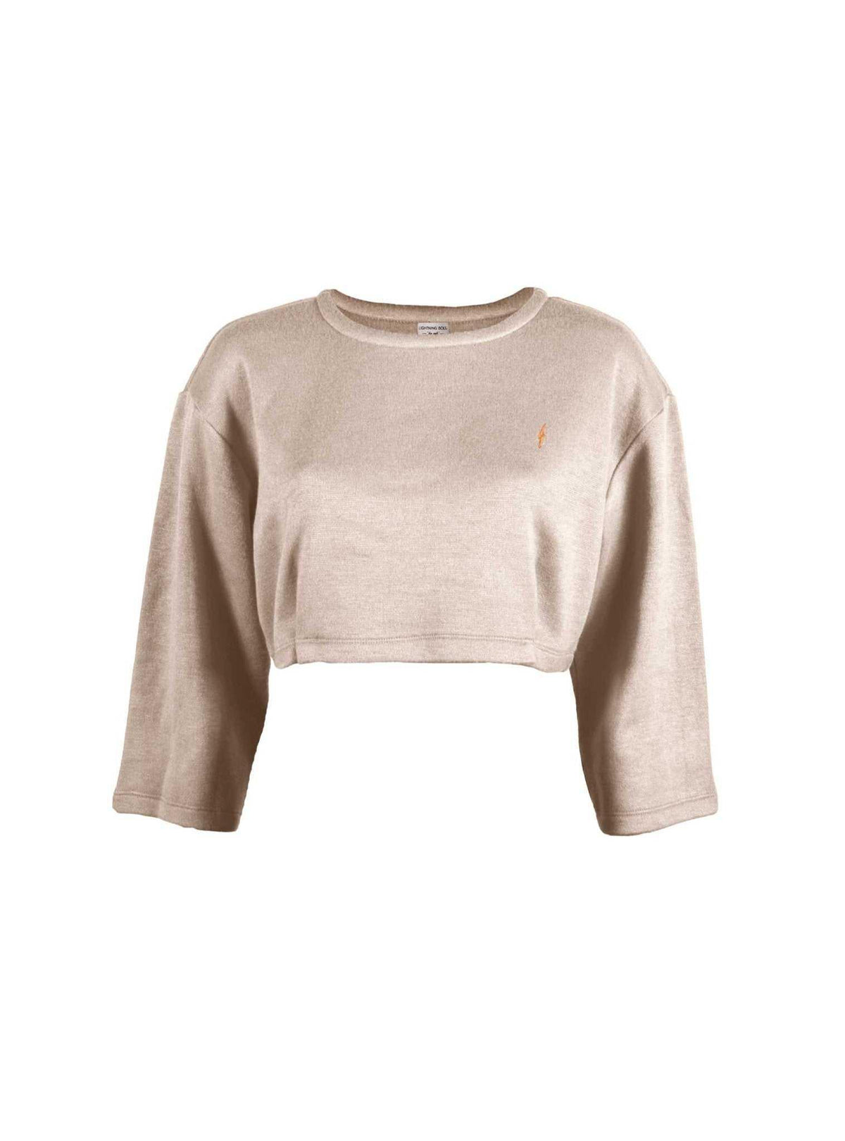 Lightning Bolt - KNITTED CROP TOP - 23WWOTOP002W10000S