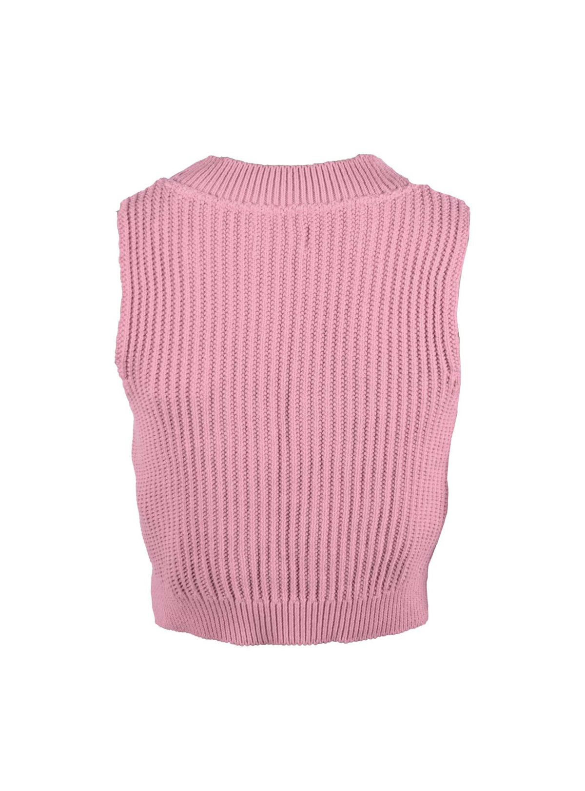 Lightning Bolt - KNITTED CROP TOP - 24SWOTOP001P17000S