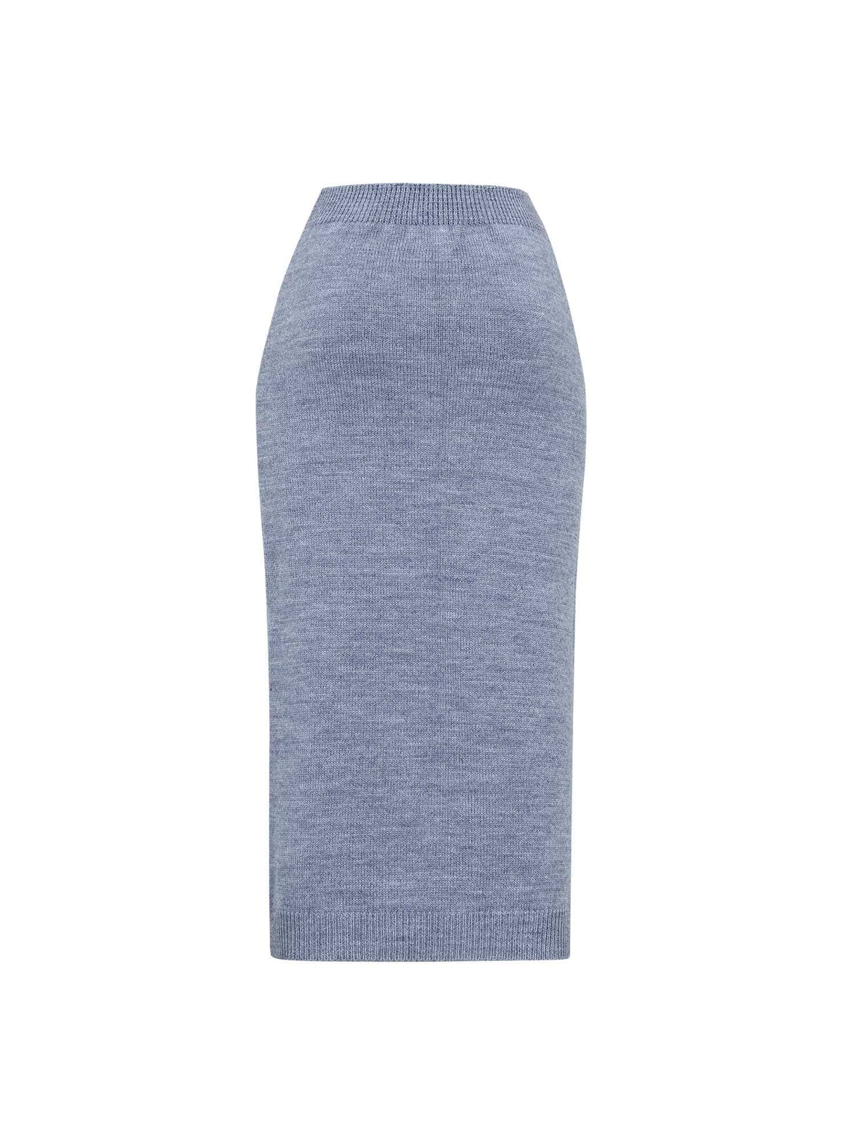 Lightning Bolt - LONG KNITTED SKIRT LASSEN - 24WWOSKTK01B23000S
