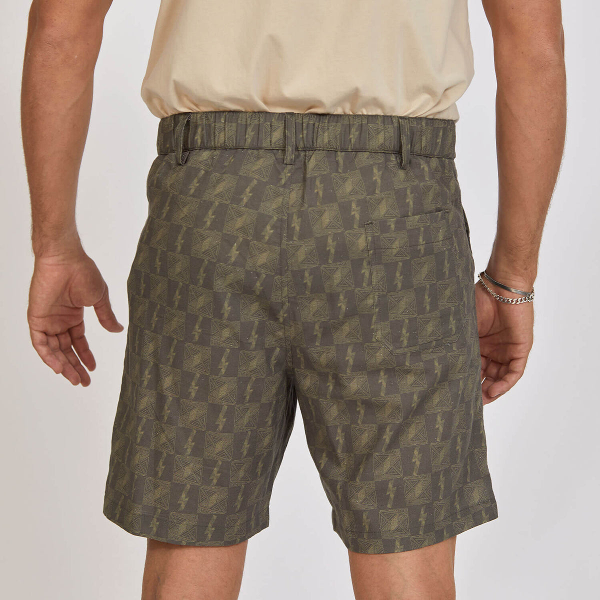 Lightning Bolt - LAYBACK LINEN VISCOSE WALKSHORTS- 24SMAWSH003UNI000M
