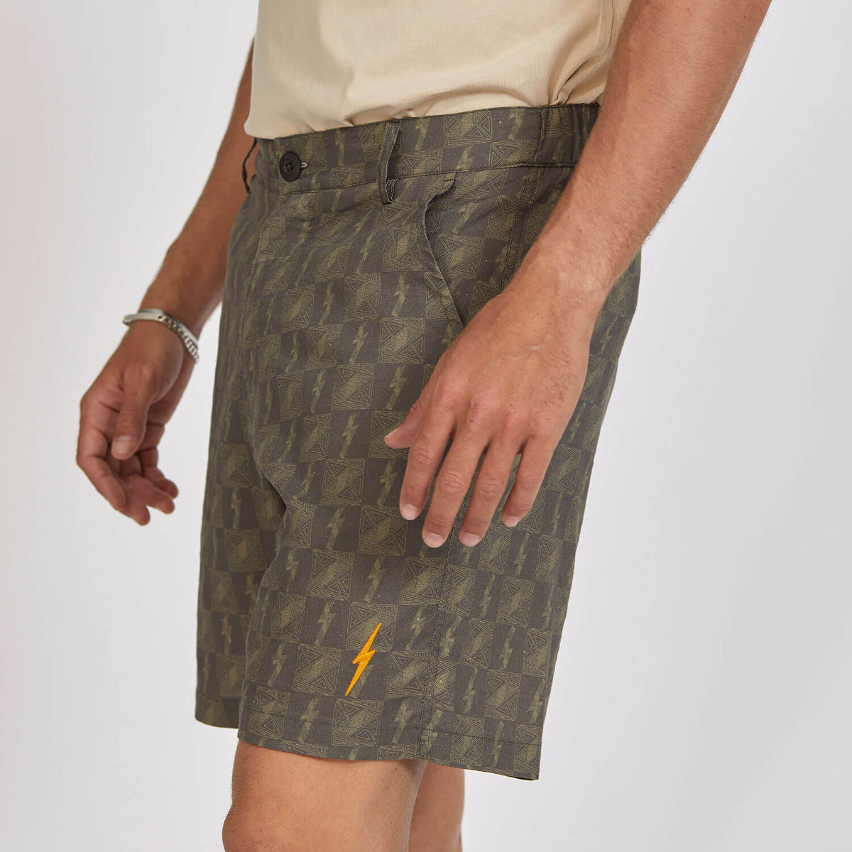 Lightning Bolt - LAYBACK LINEN VISCOSE WALKSHORTS- 24SMAWSH003UNI000M