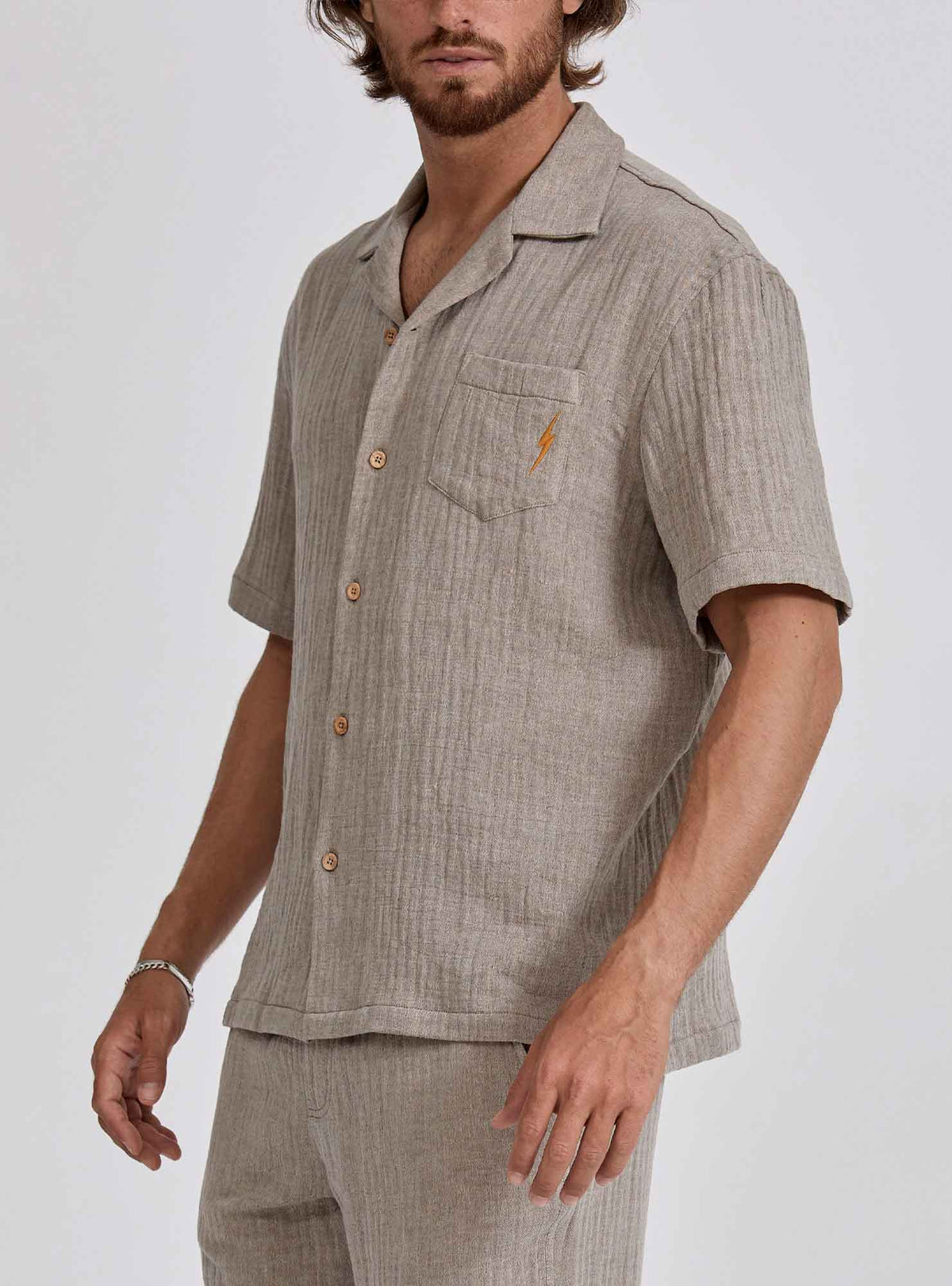 Lightning Bolt - LIGHTWEIGHT COTTON SHIRT - 24SMASHI001N10000S