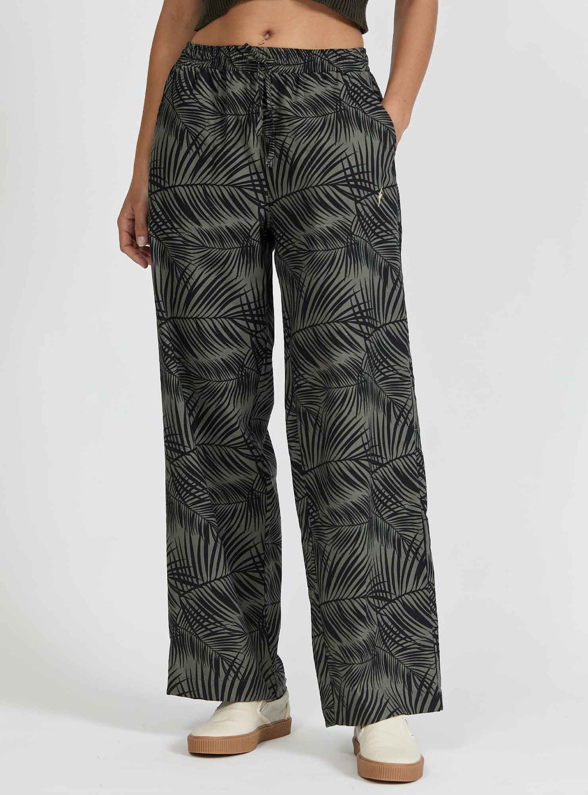 Lightning Bolt - LINEN HIGH - WAISTED TROUSERS - 24SWOTRO003G06000S