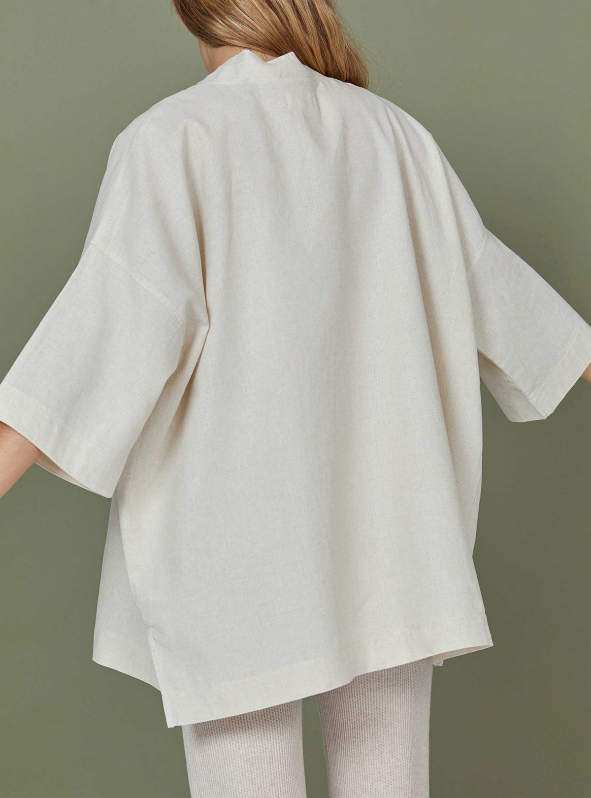 Lightning Bolt - LINEN KIMONO - 23SWOJAC002W10000S