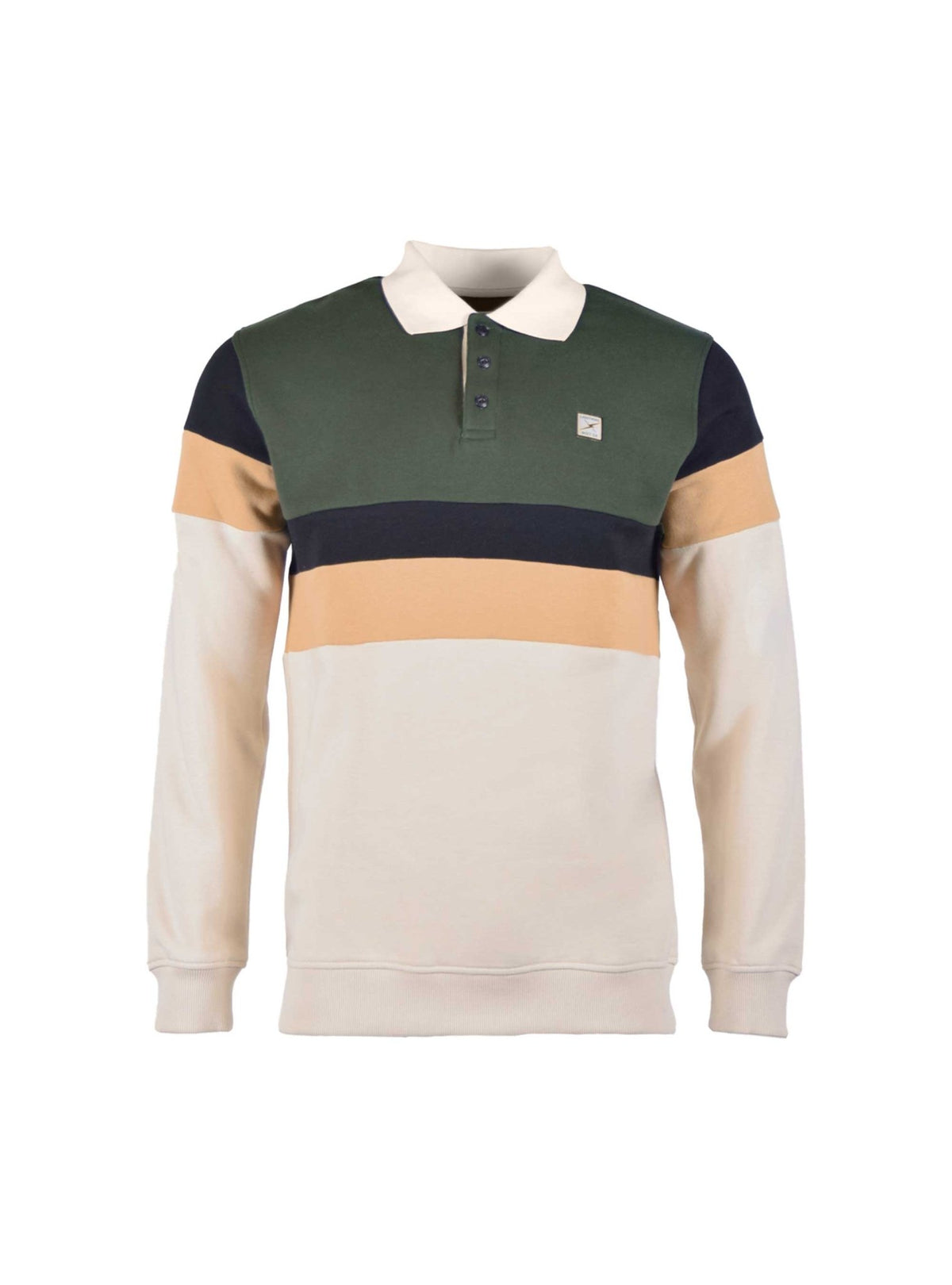 Lightning Bolt - LONG SLEEVE POLO SWEATSHIRT - 22WMAPOL001W10000S