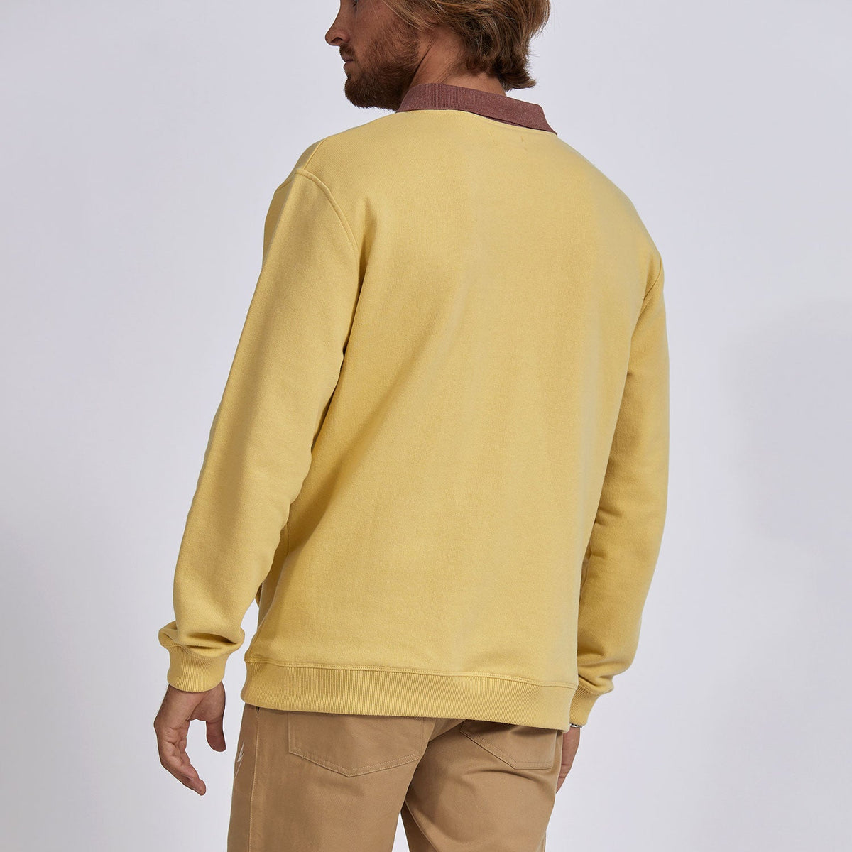 Lightning Bolt - LONG SLEEVE POLOSHIRT BICOLOR WITH SURF PRINT - 24SMAPOL001Y11000M
