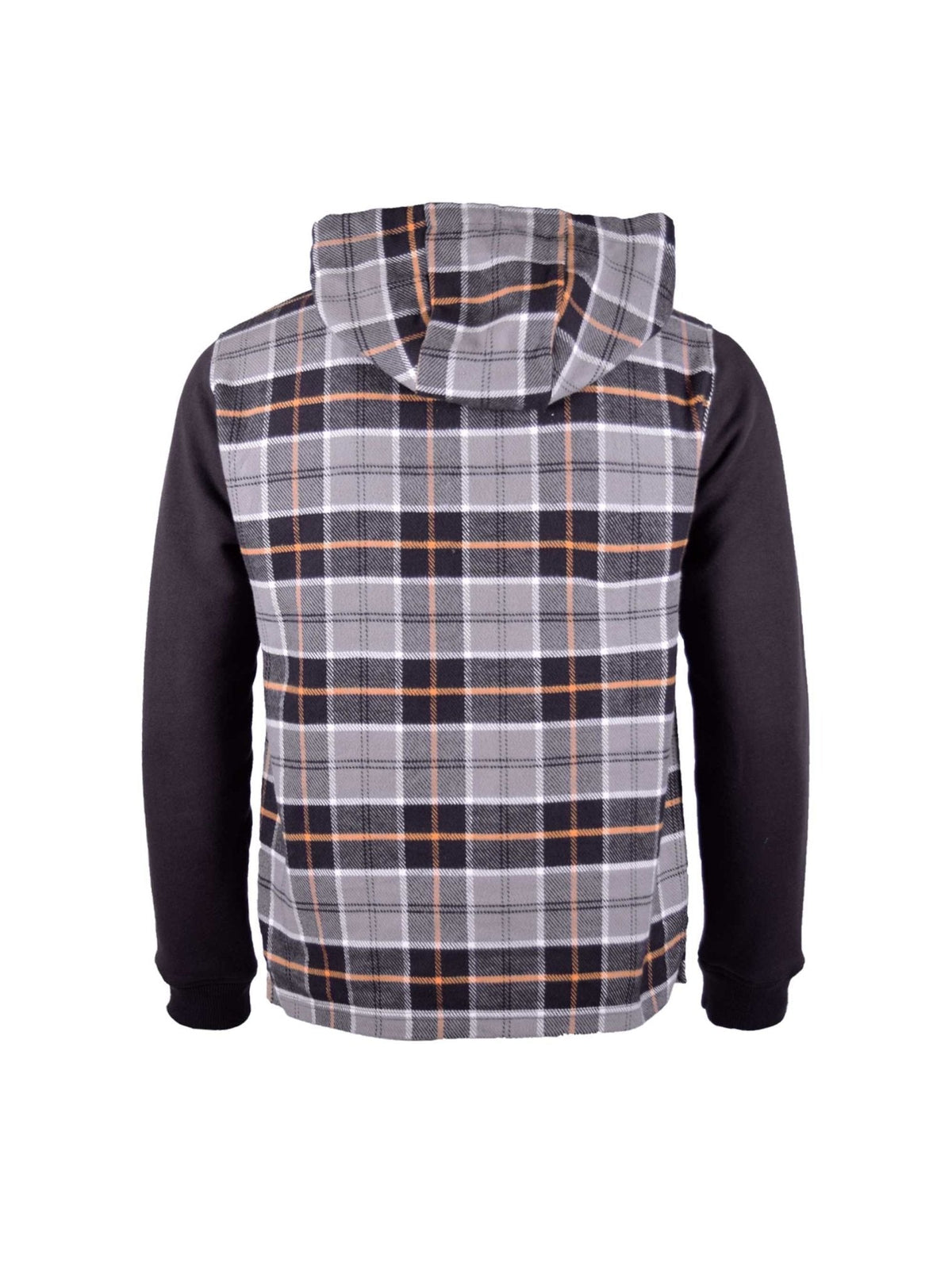 Lightning Bolt - ORGANIC COTTON FLANNEL HOODIE - 23WMASWH007K04000S