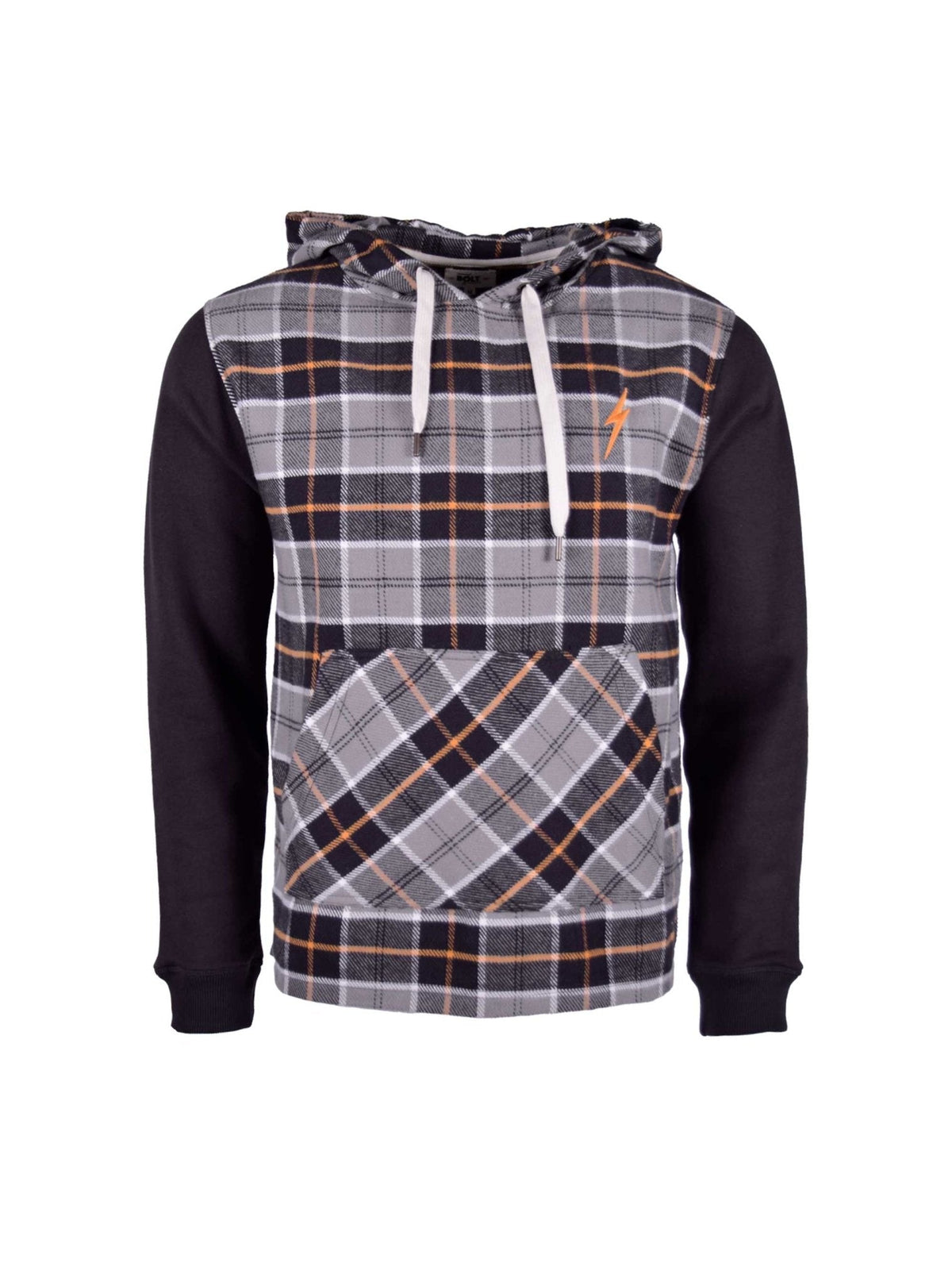 Lightning Bolt - ORGANIC COTTON FLANNEL HOODIE - 23WMASWH007K04000S