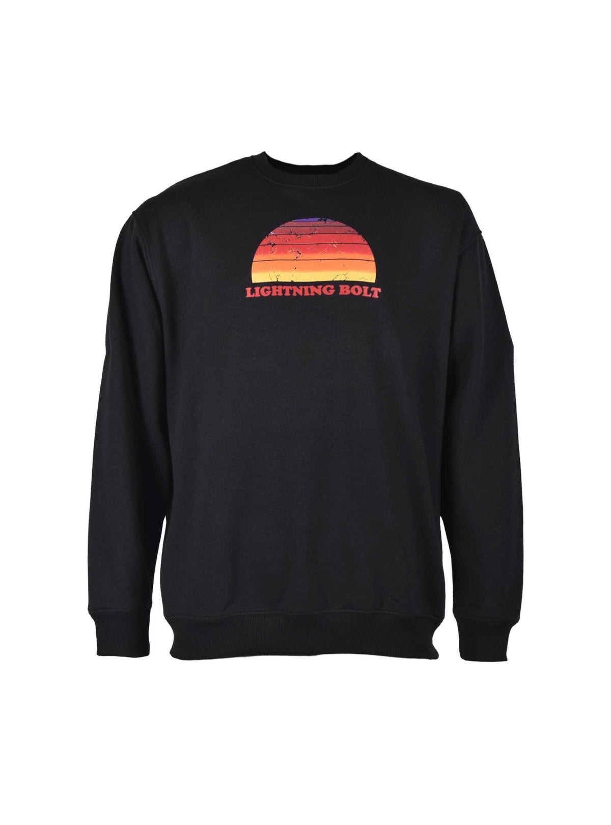 Lightning Bolt - OVERSIZE SWEATSHIRT WITH FRONT PRINT - 22WMASWE004K01000S