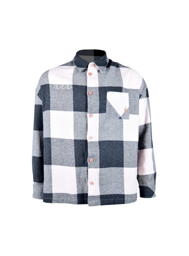 Lightning Bolt - OVERSIZED-FLANNEL OVERSHIRT - 23WMAOVS001UNI000S