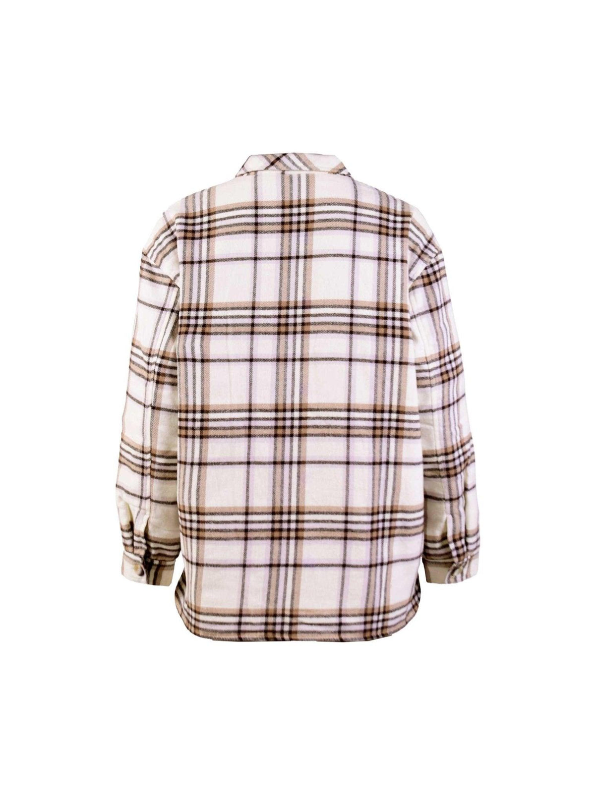 Lightning Bolt - OVERSIZED COTTON FLANNEL OVERSHIRT - 23WWOOVS001W03000S