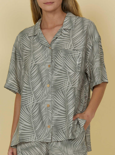 Lightning Bolt - OVERSIZED PRINTED SHORT SLEEVE SHIRT - 23SWOSHI001S18000S