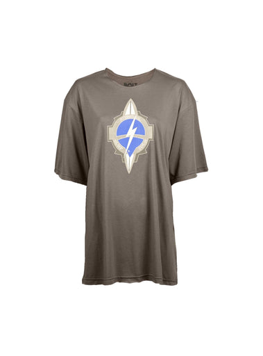 Lightning Bolt - OVERSIZED T - SHIRT WITH FRONT PRINT - 23SWOTST002S18000S