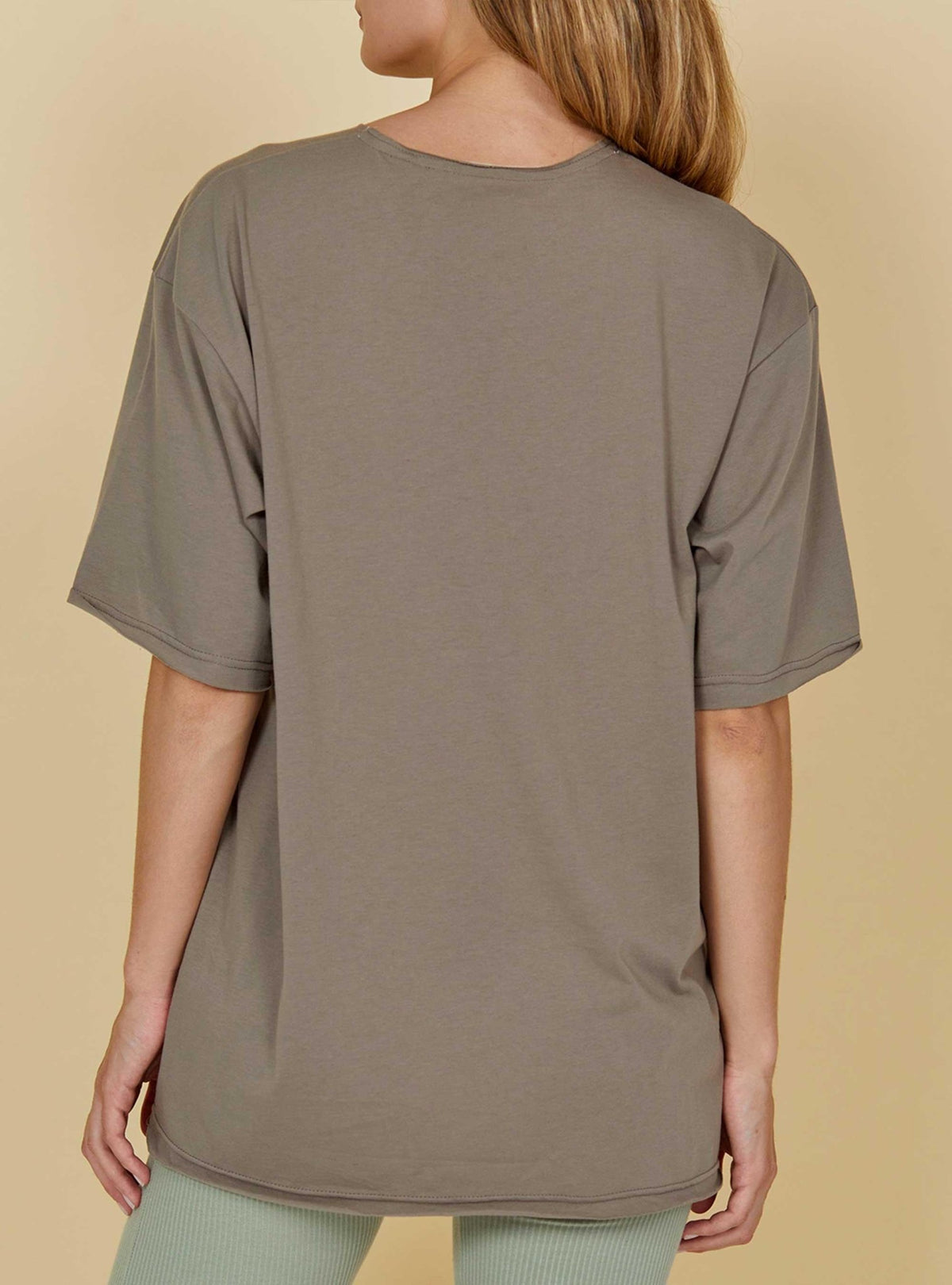 Lightning Bolt - OVERSIZED T - SHIRT WITH FRONT PRINT - 23SWOTST002S18000S