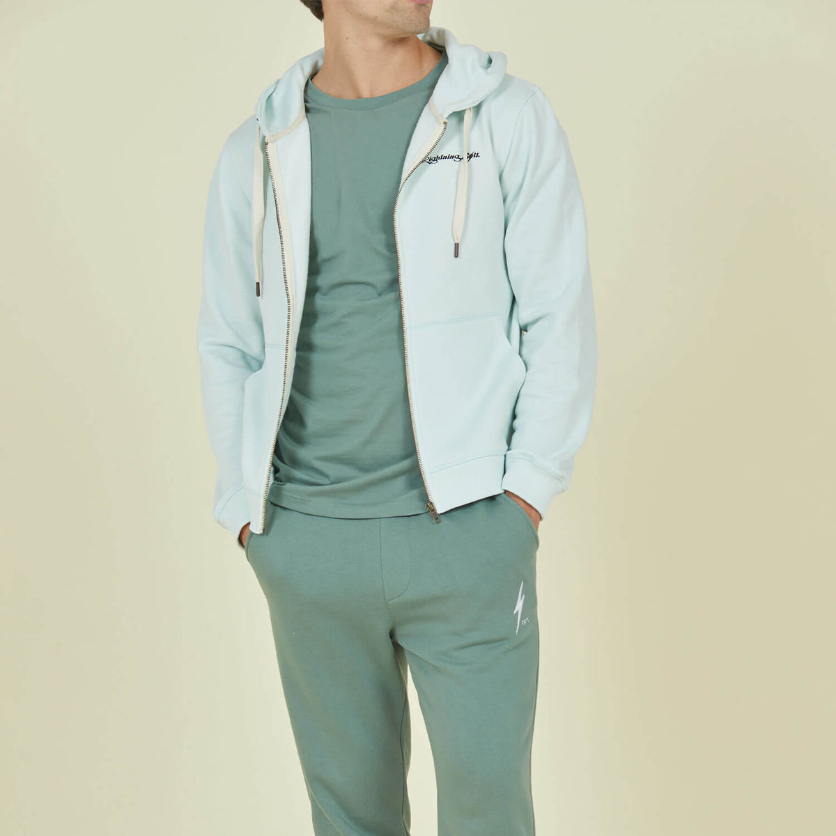 Lightning Bolt - PACIFIC ZIP HOODIE - 23WMAZIP003B74000M