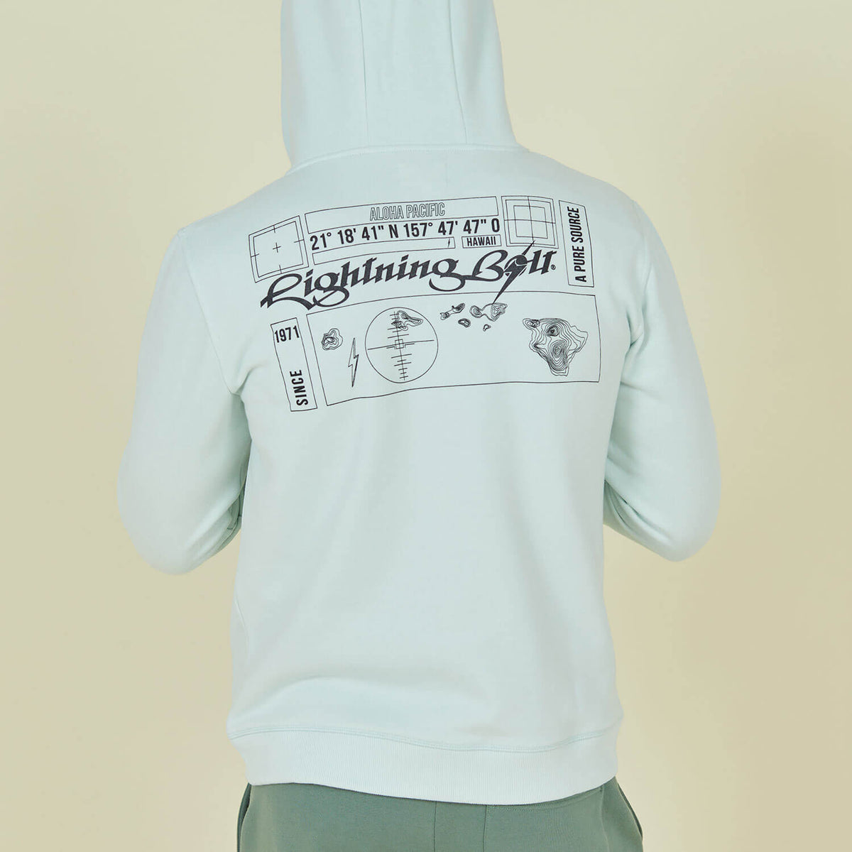 Lightning Bolt - PACIFIC ZIP HOODIE - 23WMAZIP003B74000M